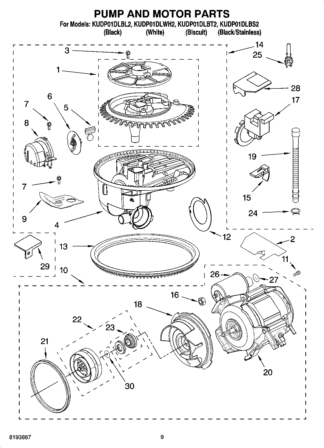 08 - PUMP AND MOTOR PARTS
