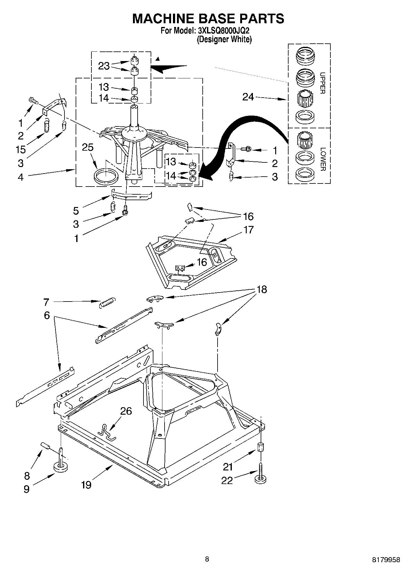 05 - MACHINE BASE PARTS
