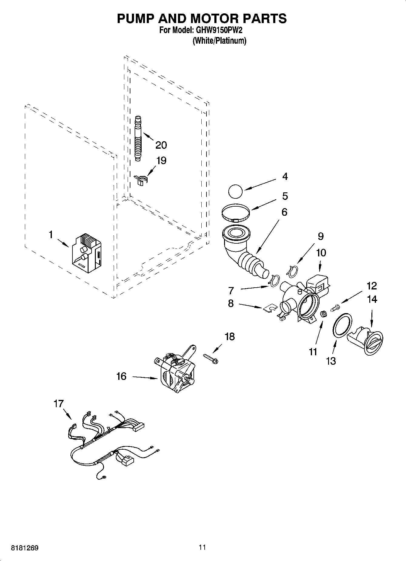 06 - PUMP AND MOTOR PARTS, OPTIONAL PARTS (NOT INCLUDED)
