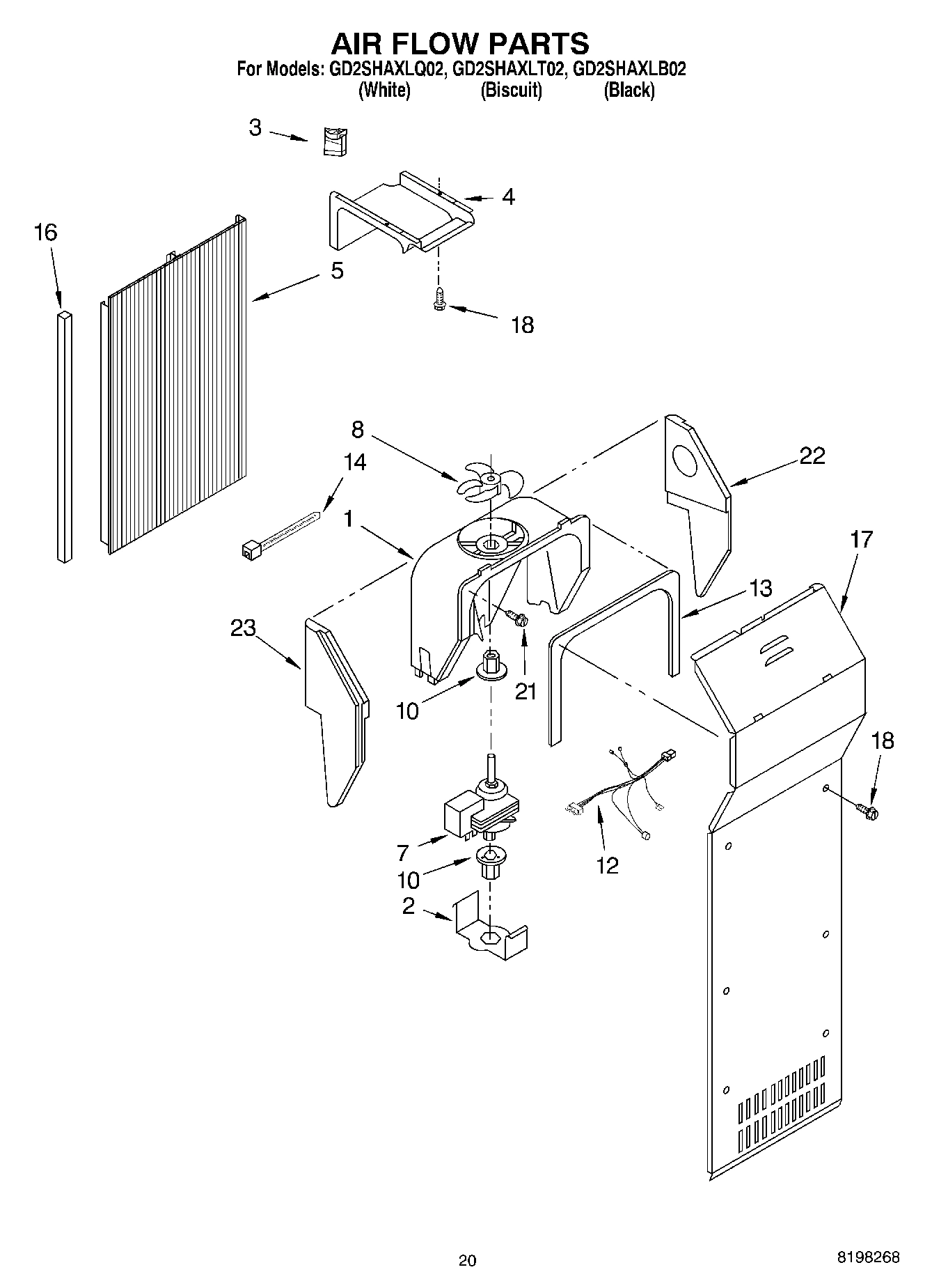 12 - AIR FLOW, OPTIONAL