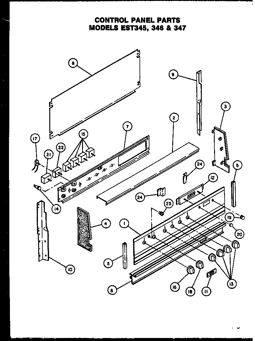 03 - CONTROL PANEL PARTS