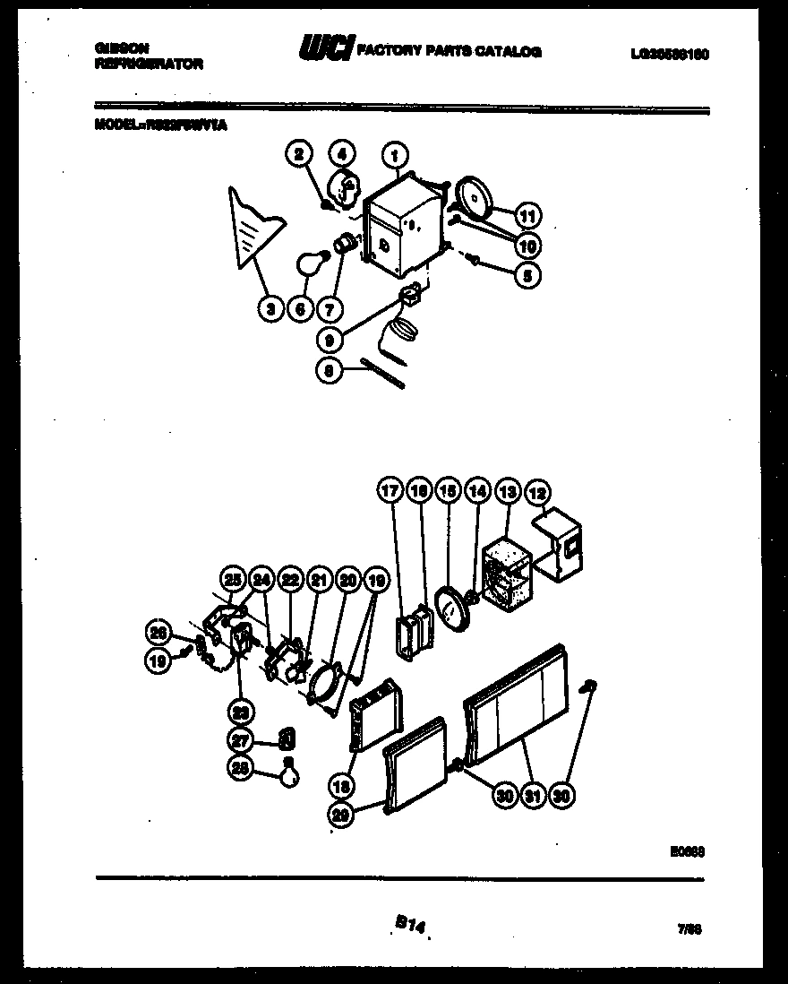 06 - REFRIGERATOR CONTROL ASSEMBLY, DAMP
