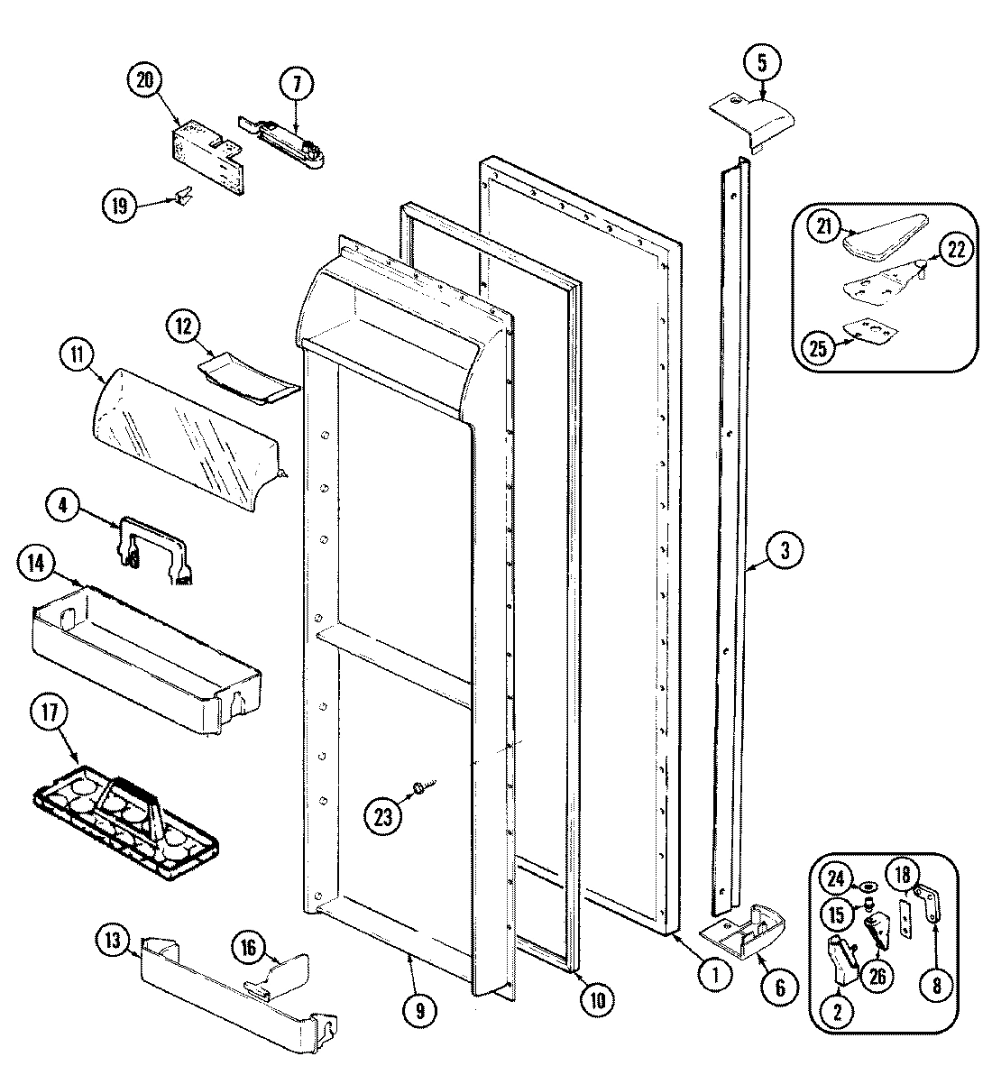 04 - FRESH FOOD DOOR