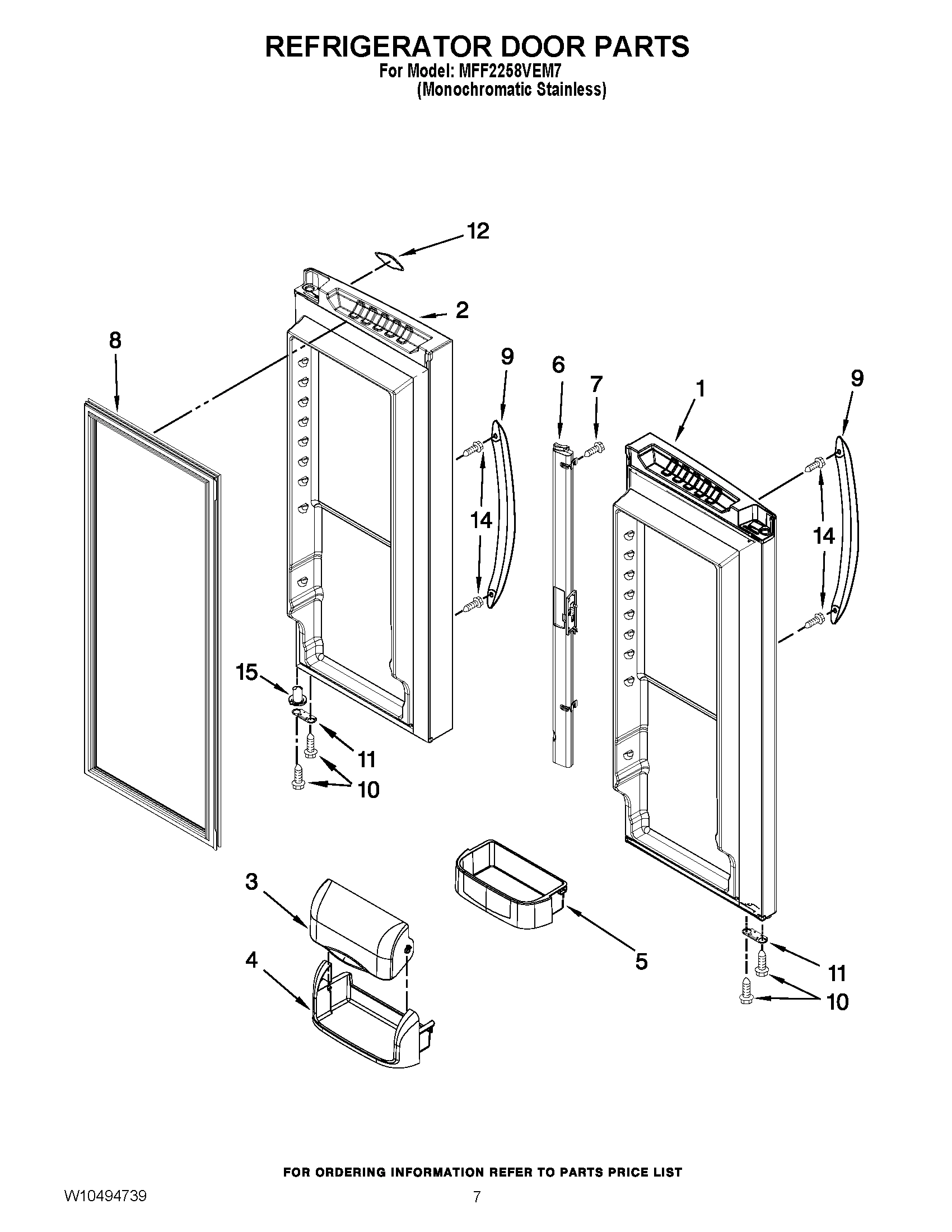 05 - REFRIGERATOR DOOR PARTS