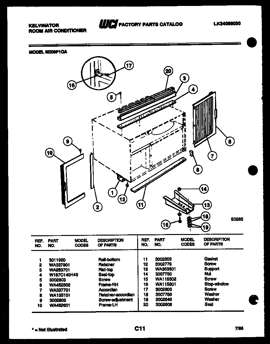 06 - CABINET AND INSTALLATION PARTS