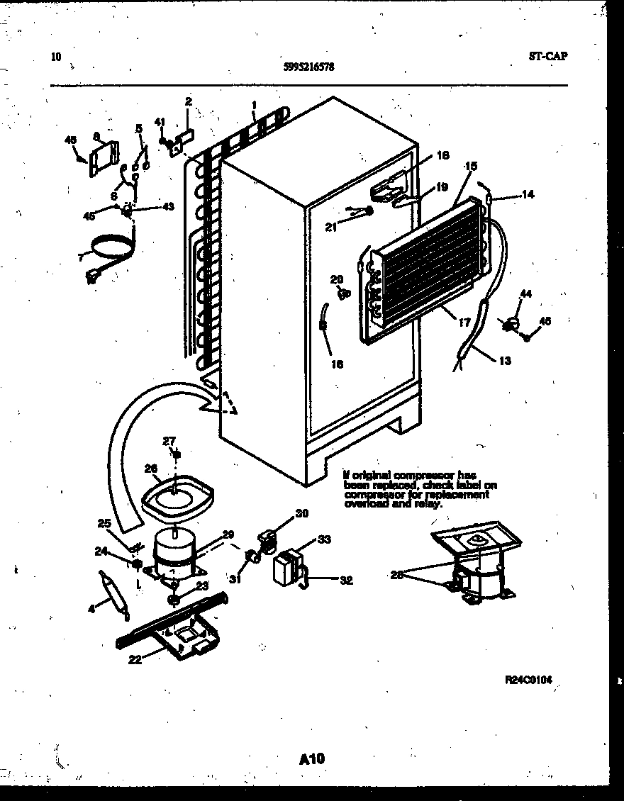 06 - SYSTEM AND AUTOMATIC DEFROST PARTS