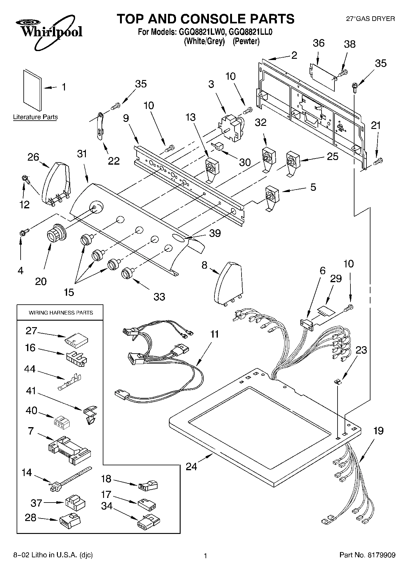 01 - TOP AND CONSOLE, LITERATURE