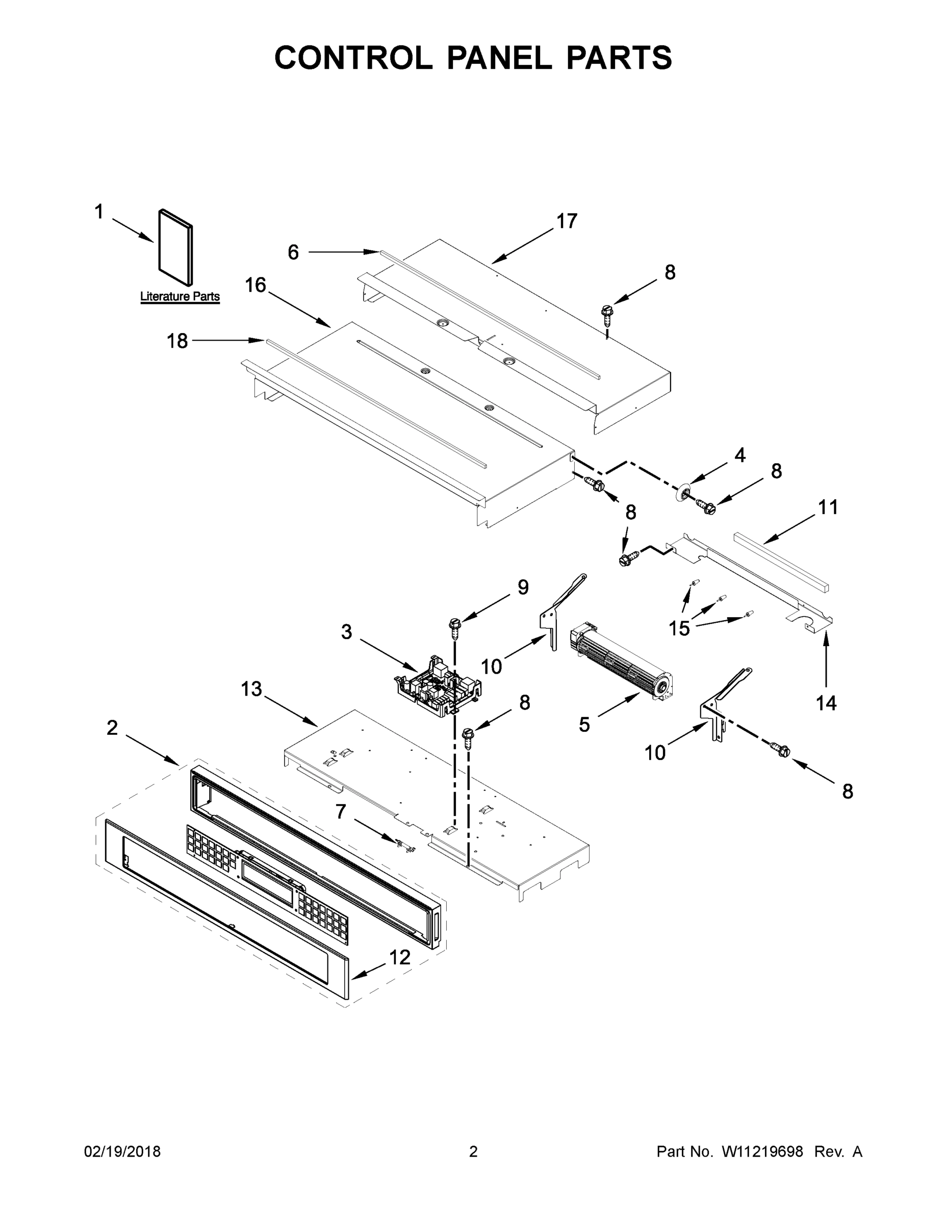 02 - CONTROL PANEL PARTS