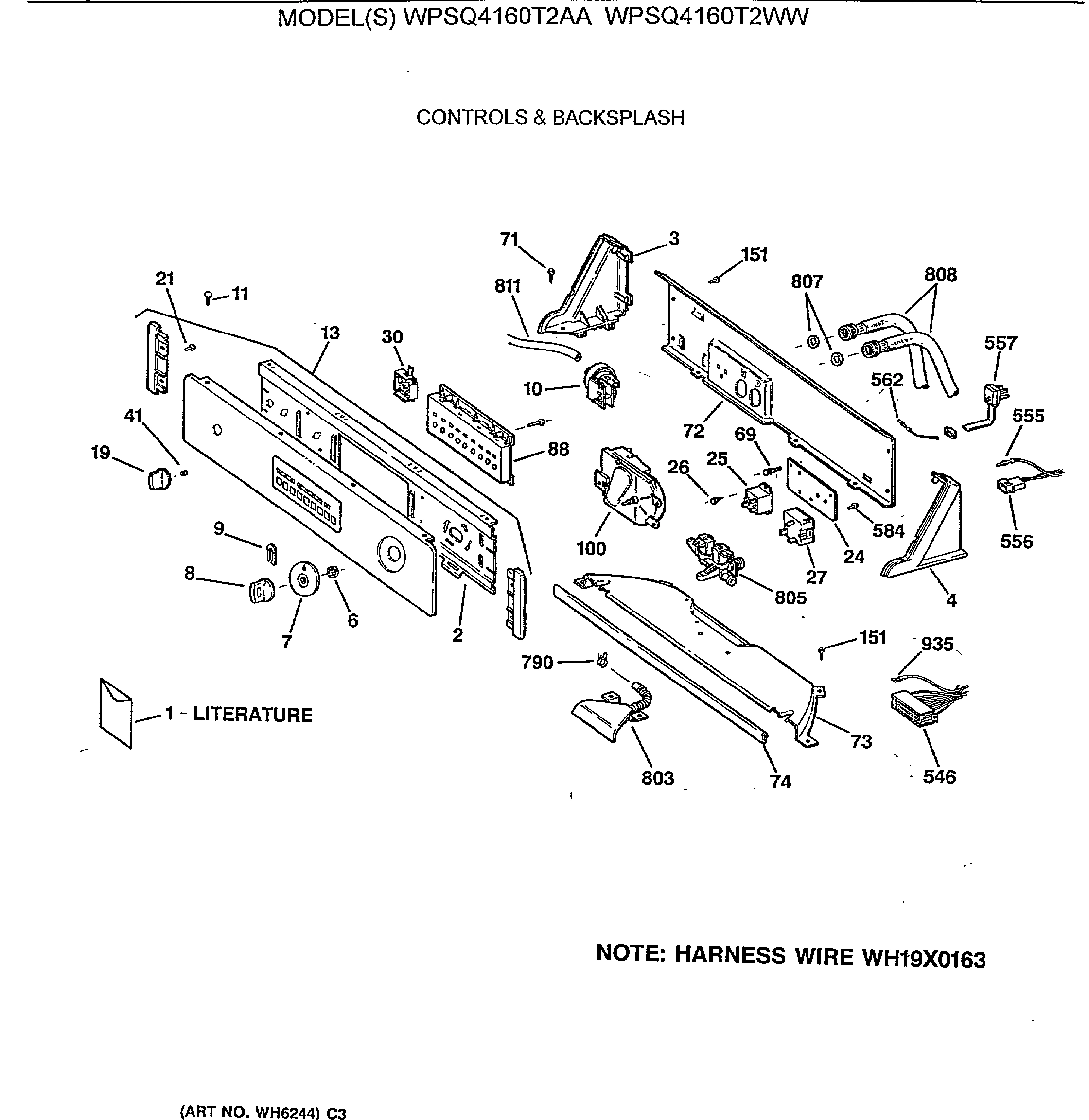 CONTROLS & BACKSPLASH