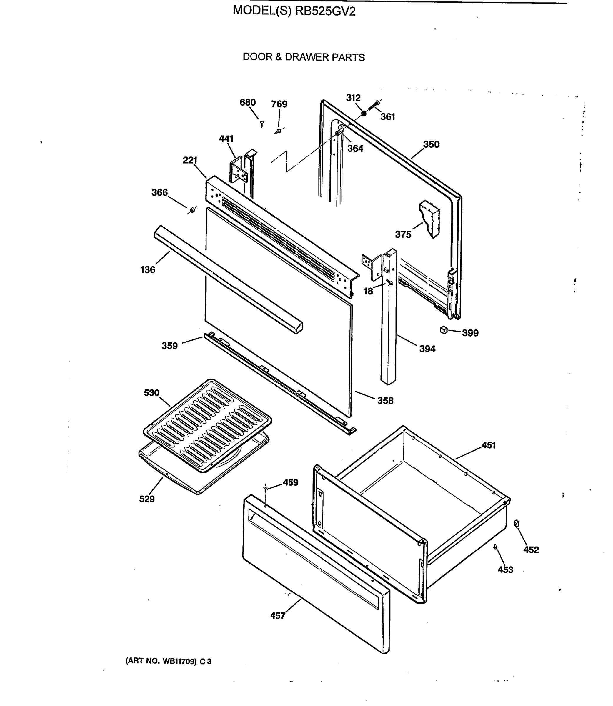 DOOR & DRAWER PARTS