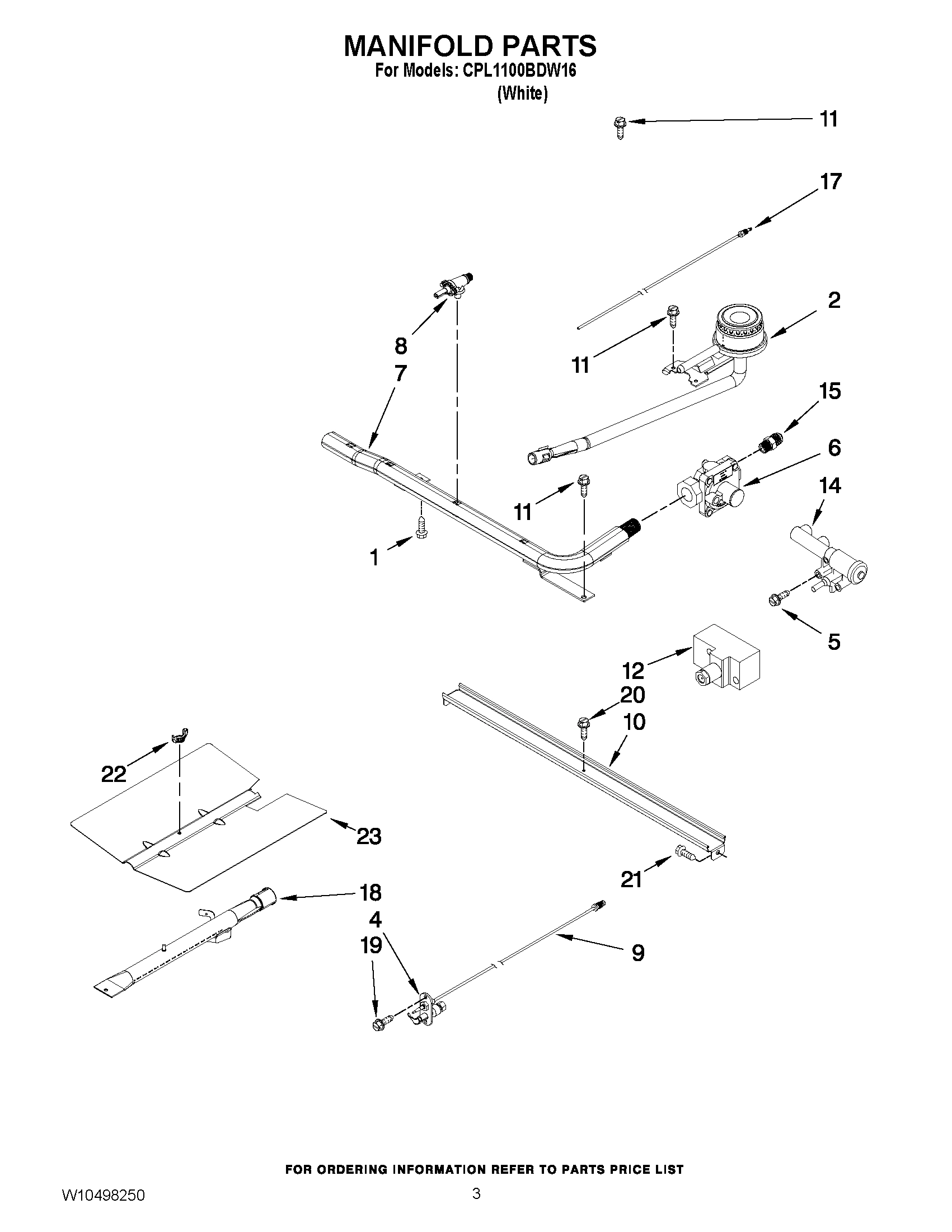 03 - MANIFOLD PARTS