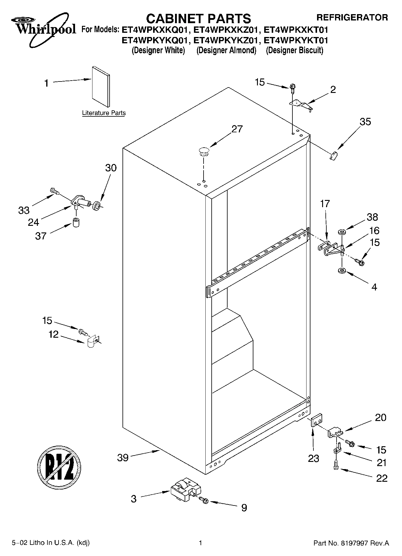 01 - CABINET, LITERATURE