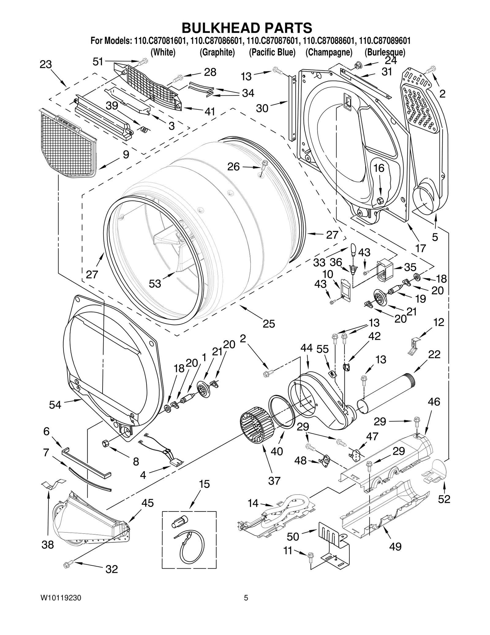 BULKHEAD PARTS