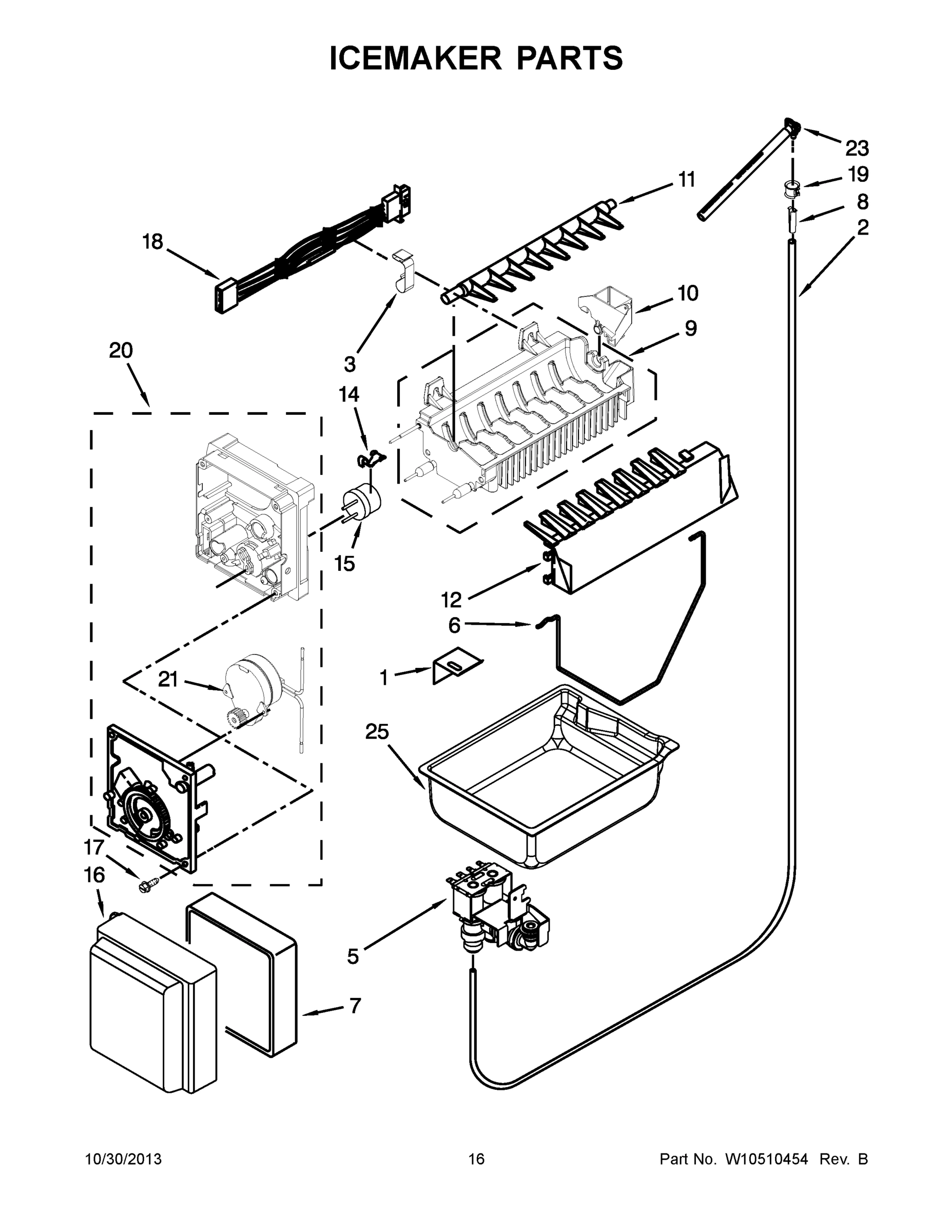 09 - ICEMAKER PARTS