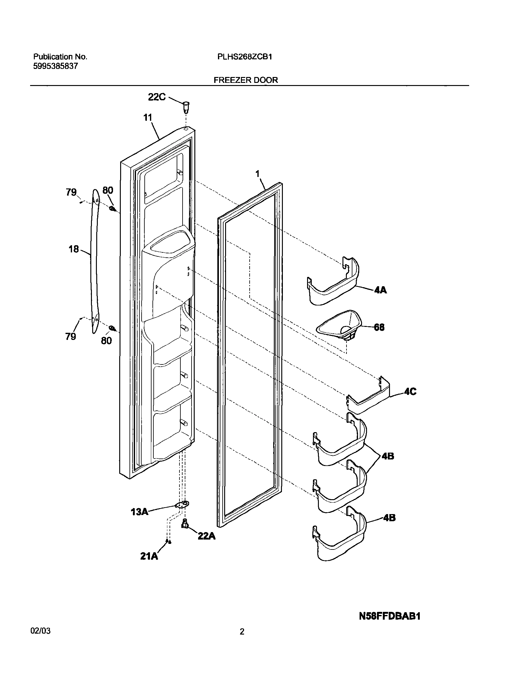 03 - FREEZER DOOR