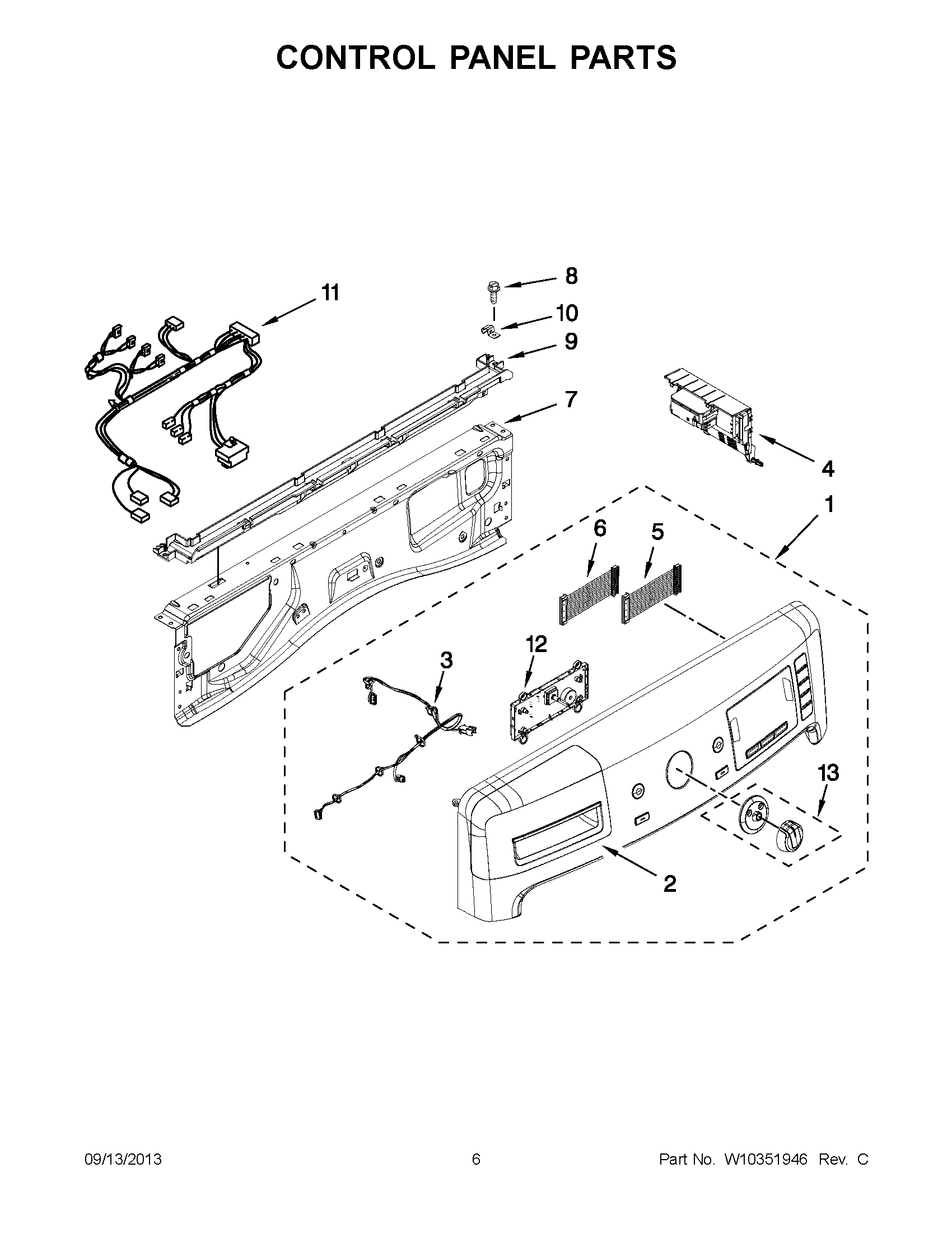 04 - CONTROL PANEL PARTS