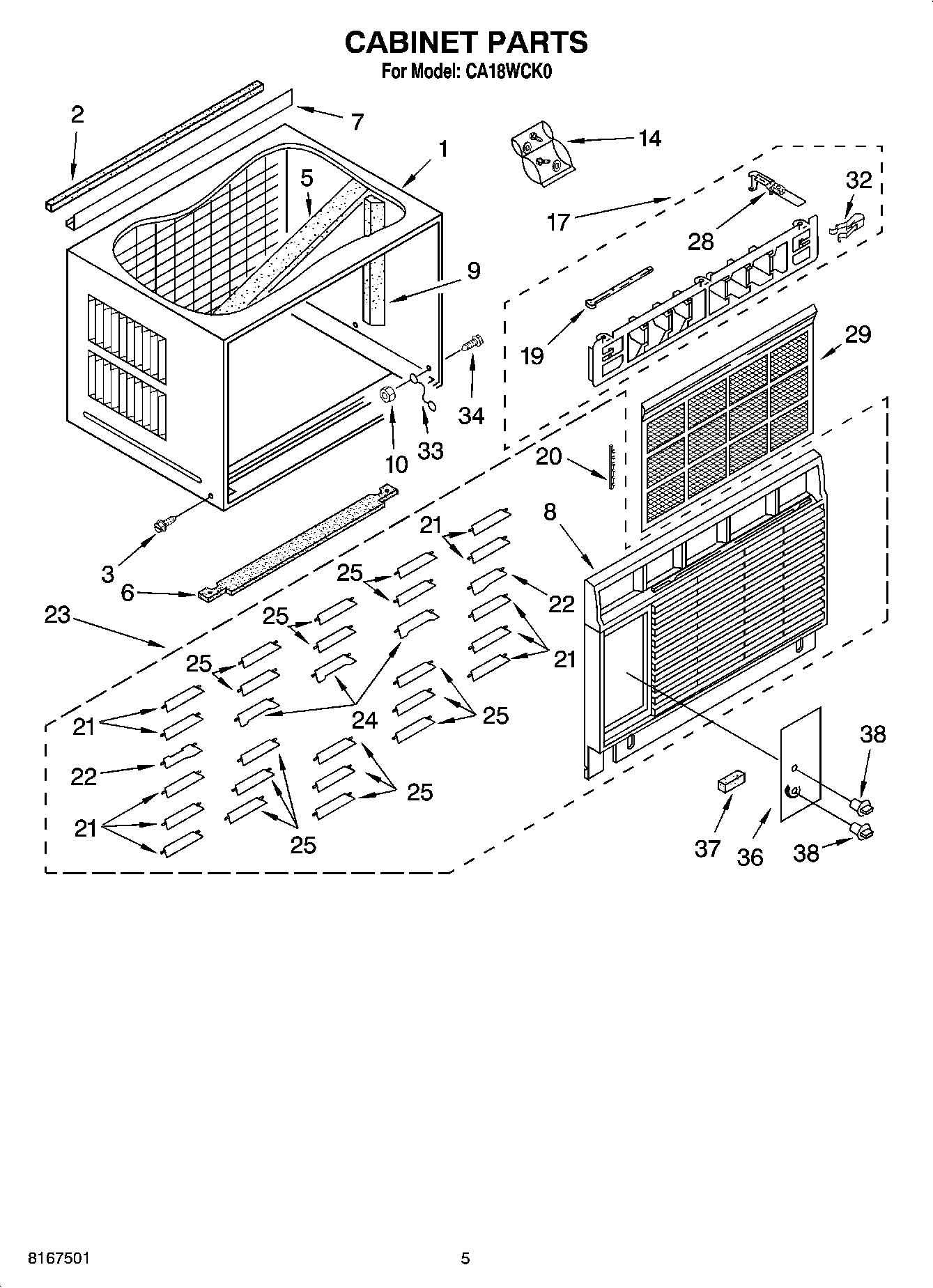 03 - CABINET PARTS