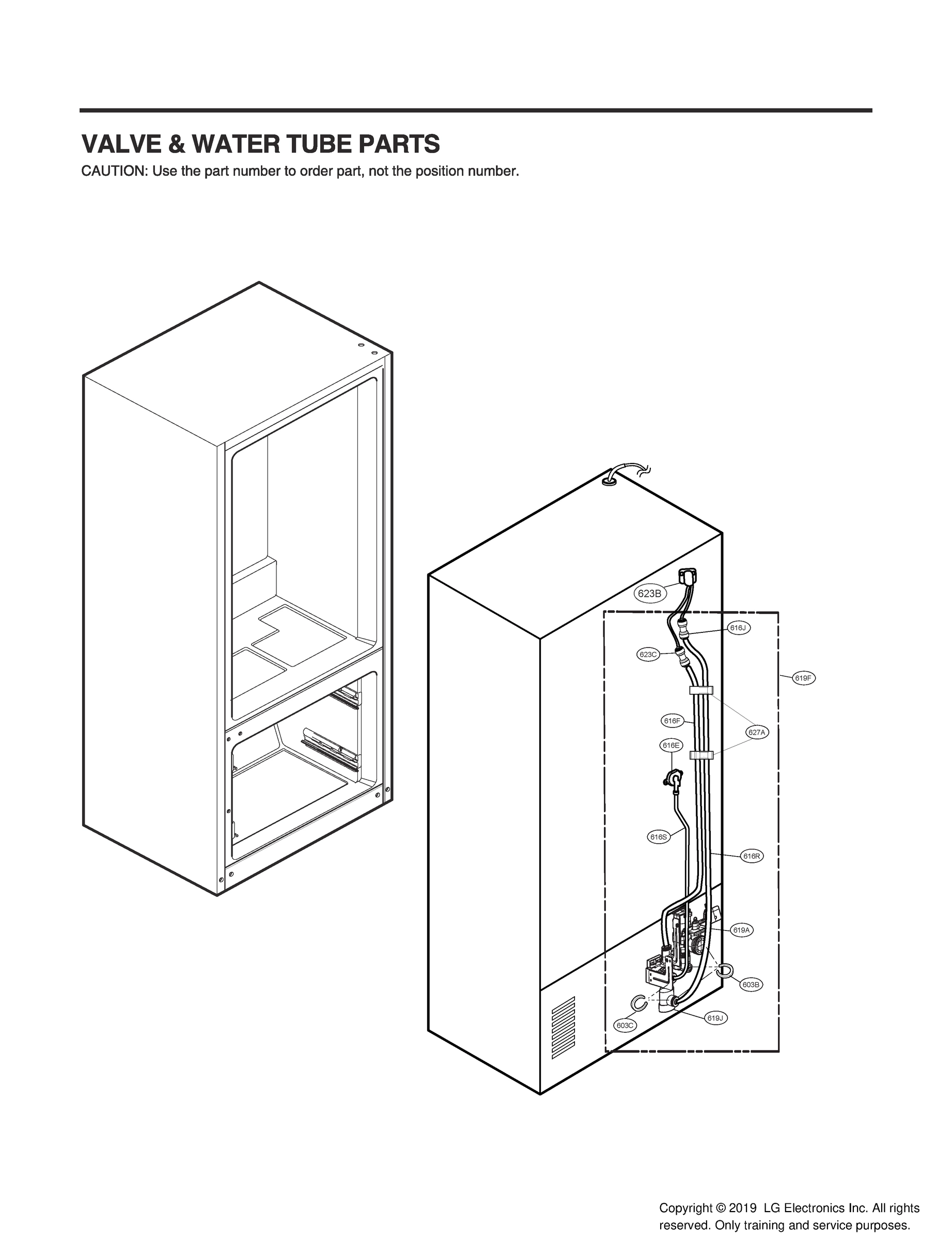 VALVE & WATER TUBE PARTS