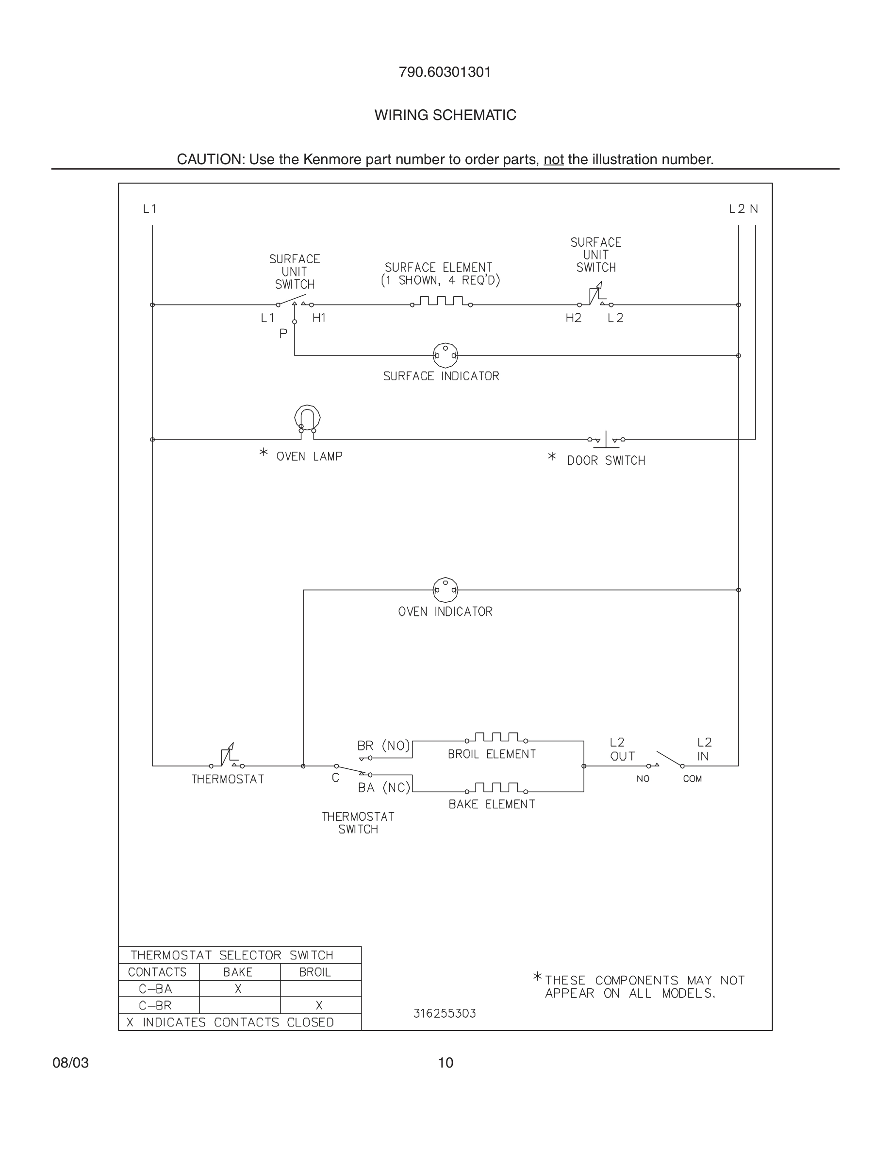 10 - WIRING SCHEMATIC