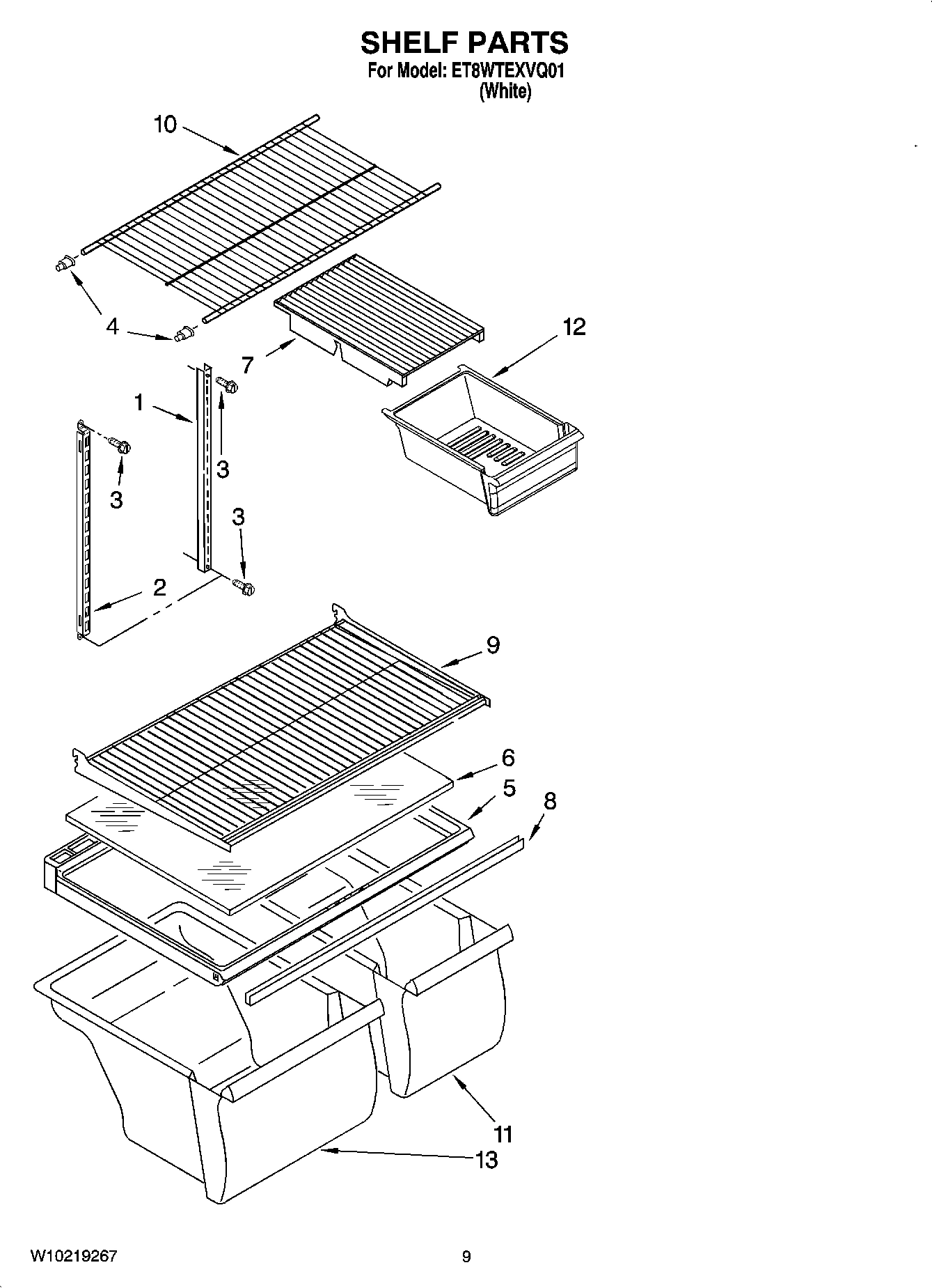 05 - SHELF PARTS, OPTIONAL PARTS