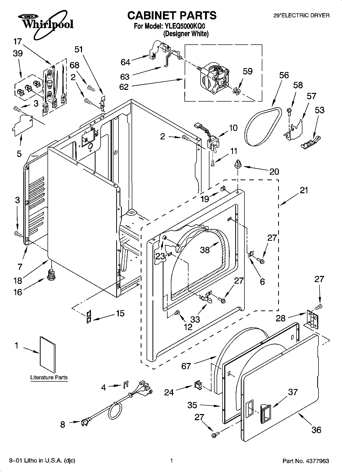 01 - CABINET PARTS
