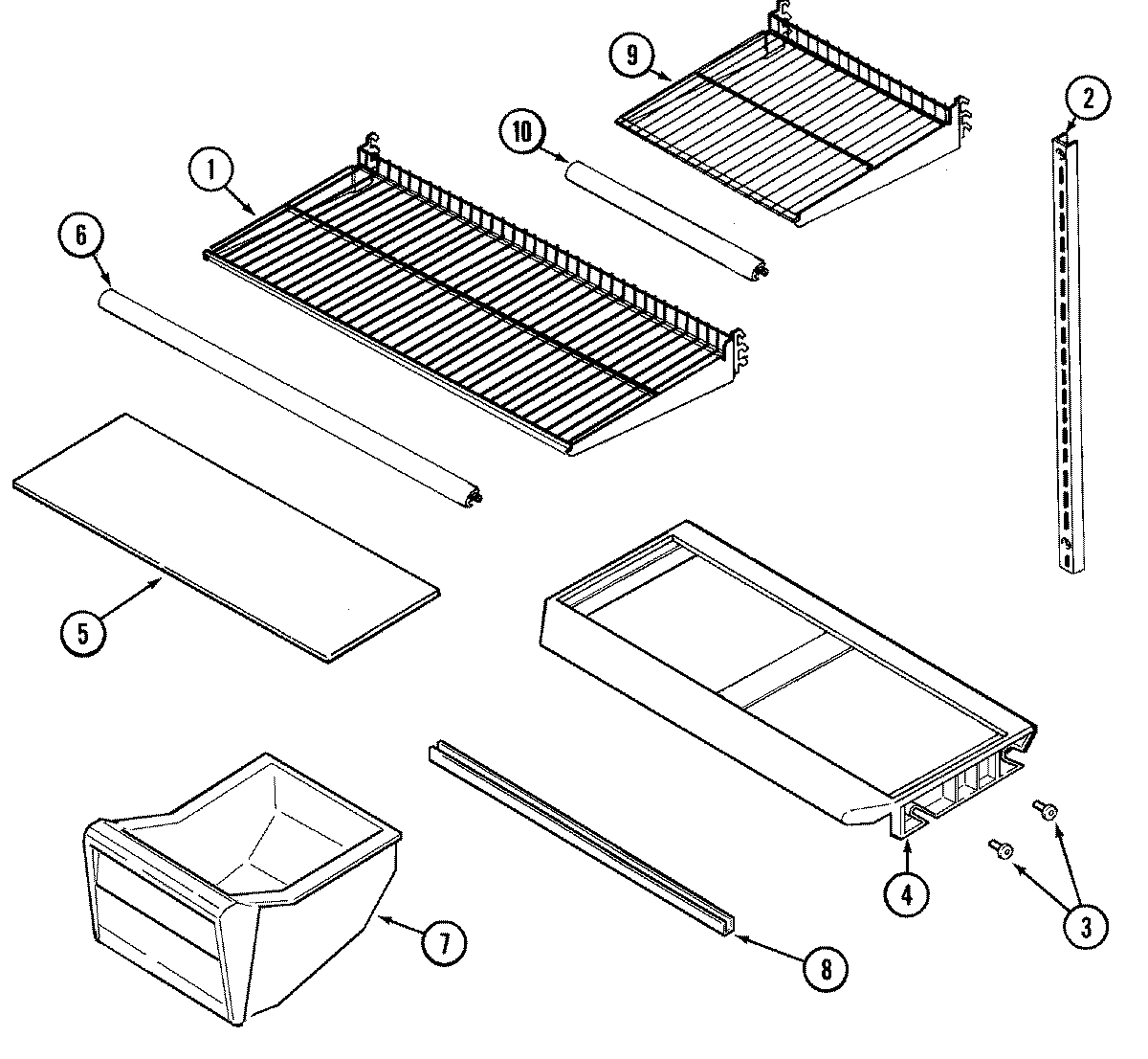 08 - SHELVES & ACCESSORIES