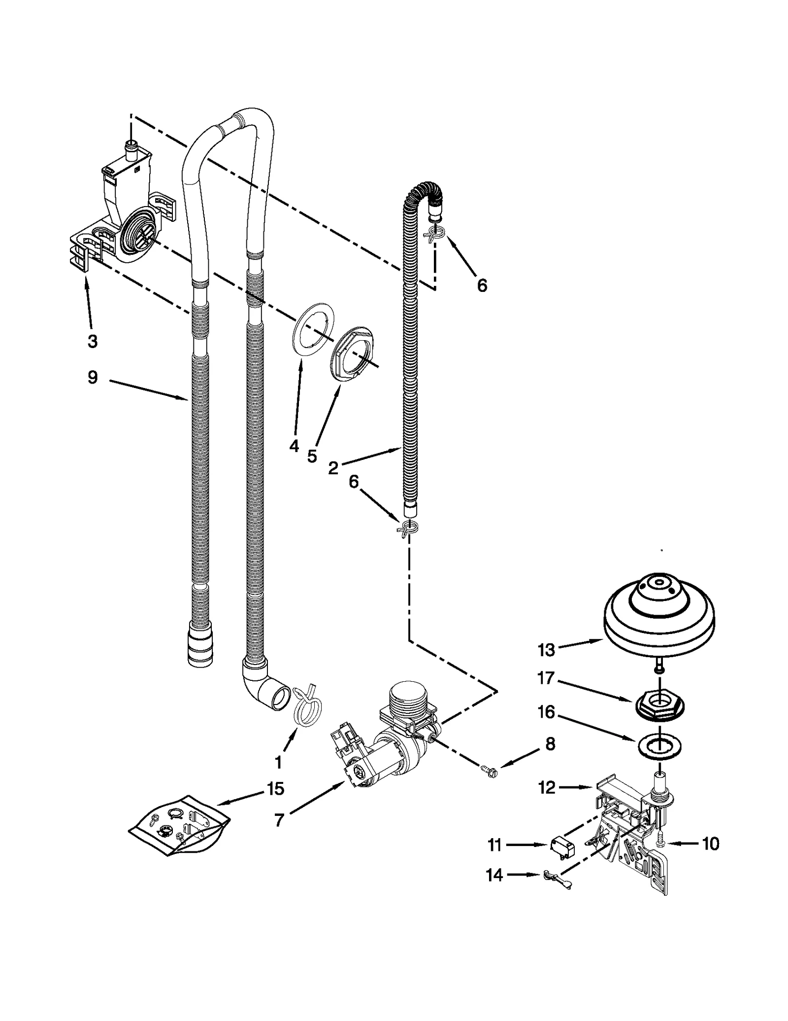 FILL, DRAIN AND OVERFILL PARTS
