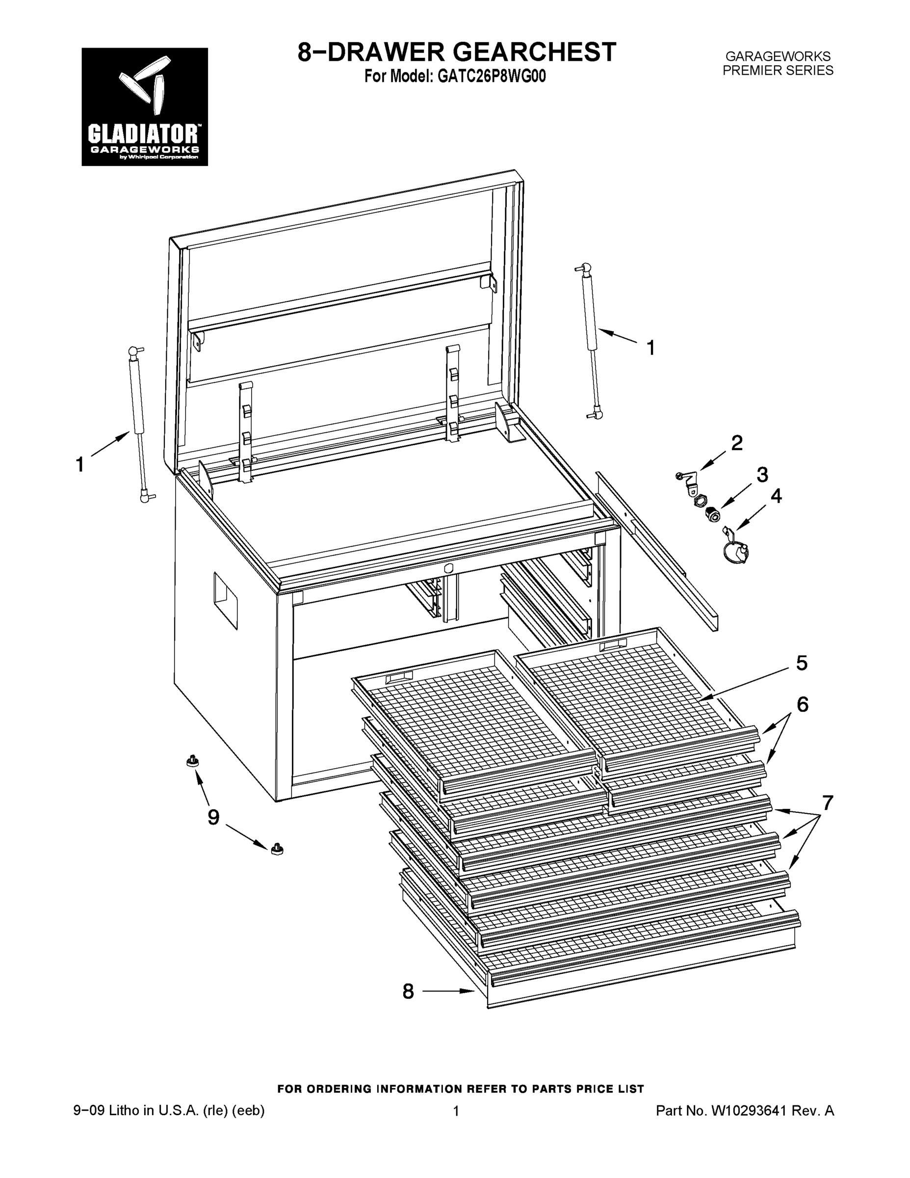 01 - 8-DRAWER GEARCHEST