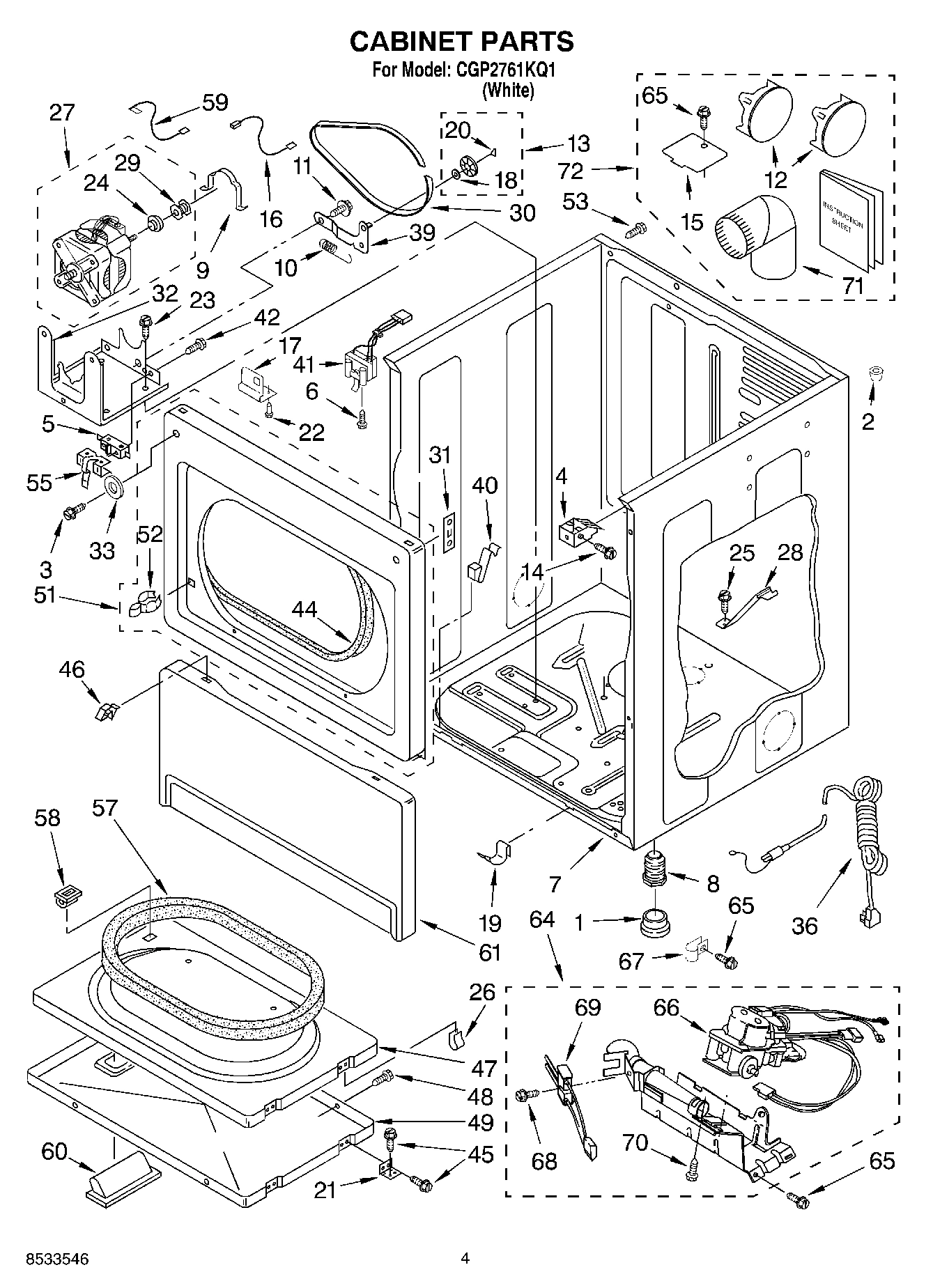 02 - CABINET PARTS