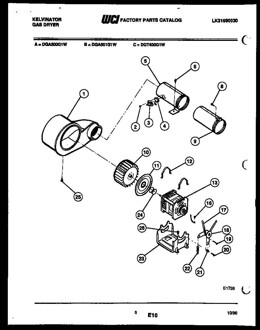 05 - BLOWER AND DRIVE PARTS