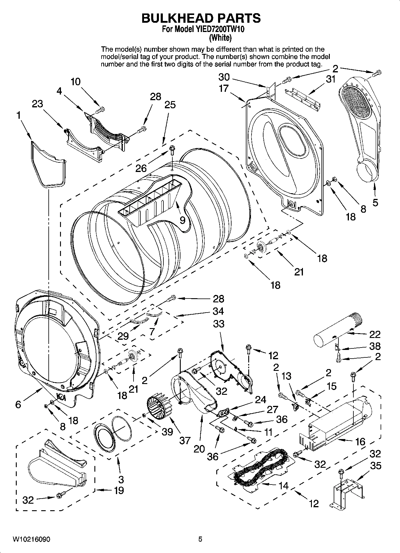 03 - BULKHEAD PARTS