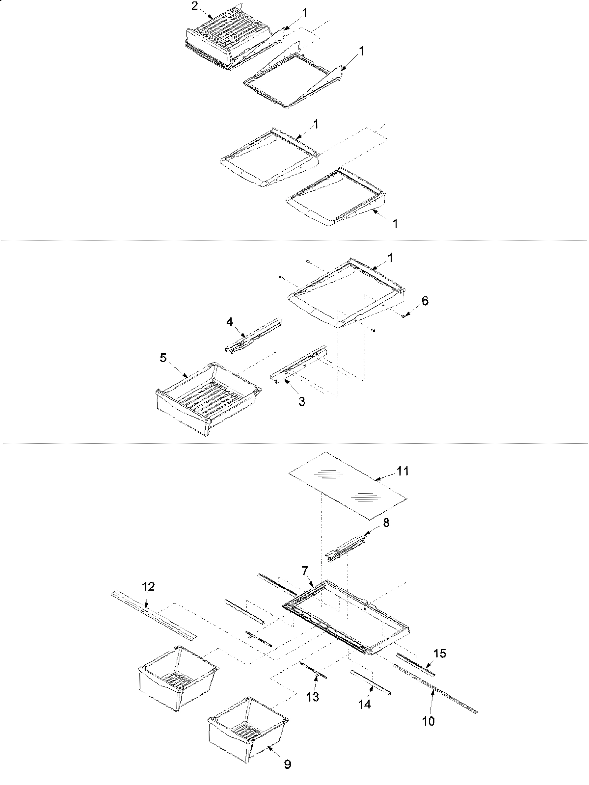 09 - REFRIGERATOR SHELVING