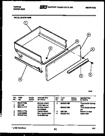 05 - DRAWER PARTS