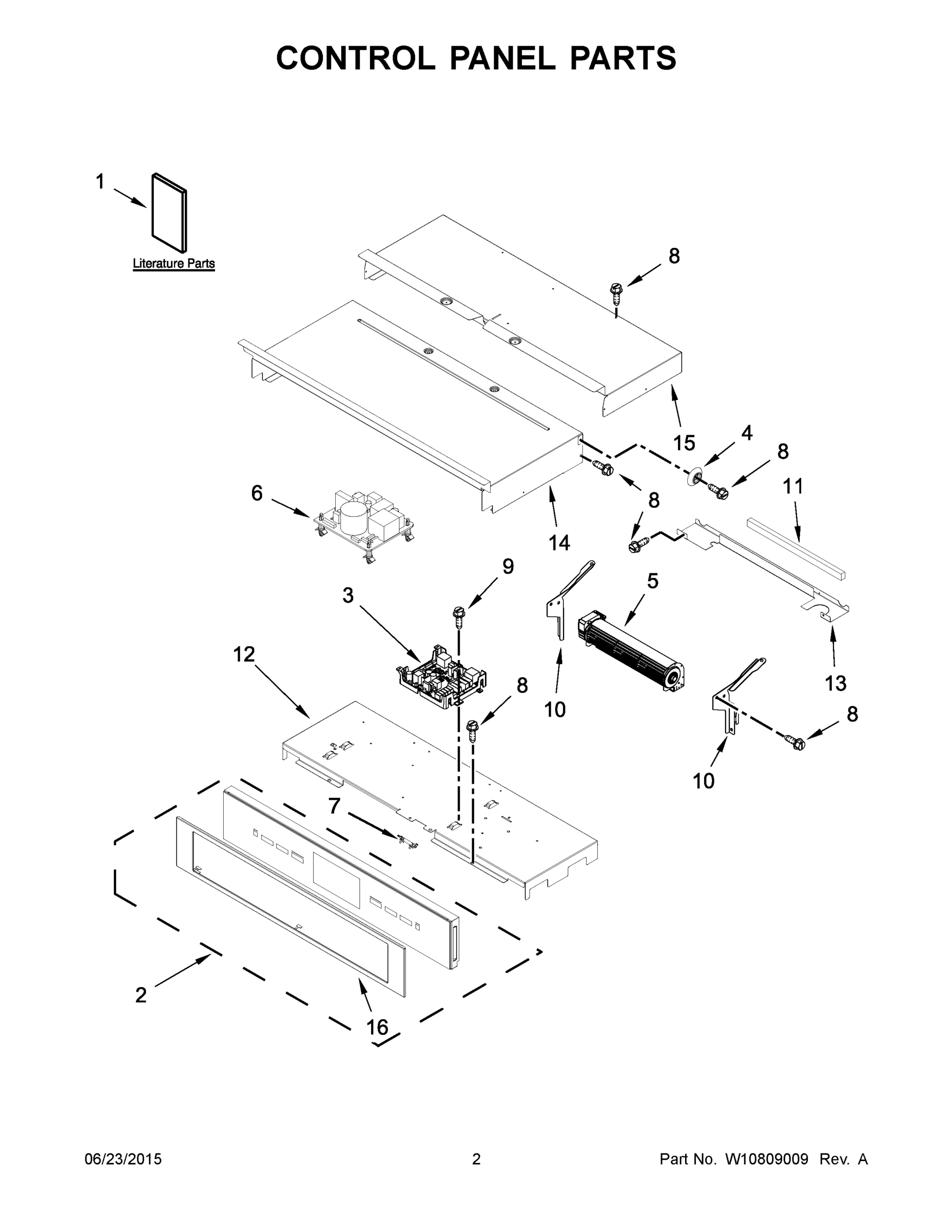 02 - CONTROL PANEL PARTS