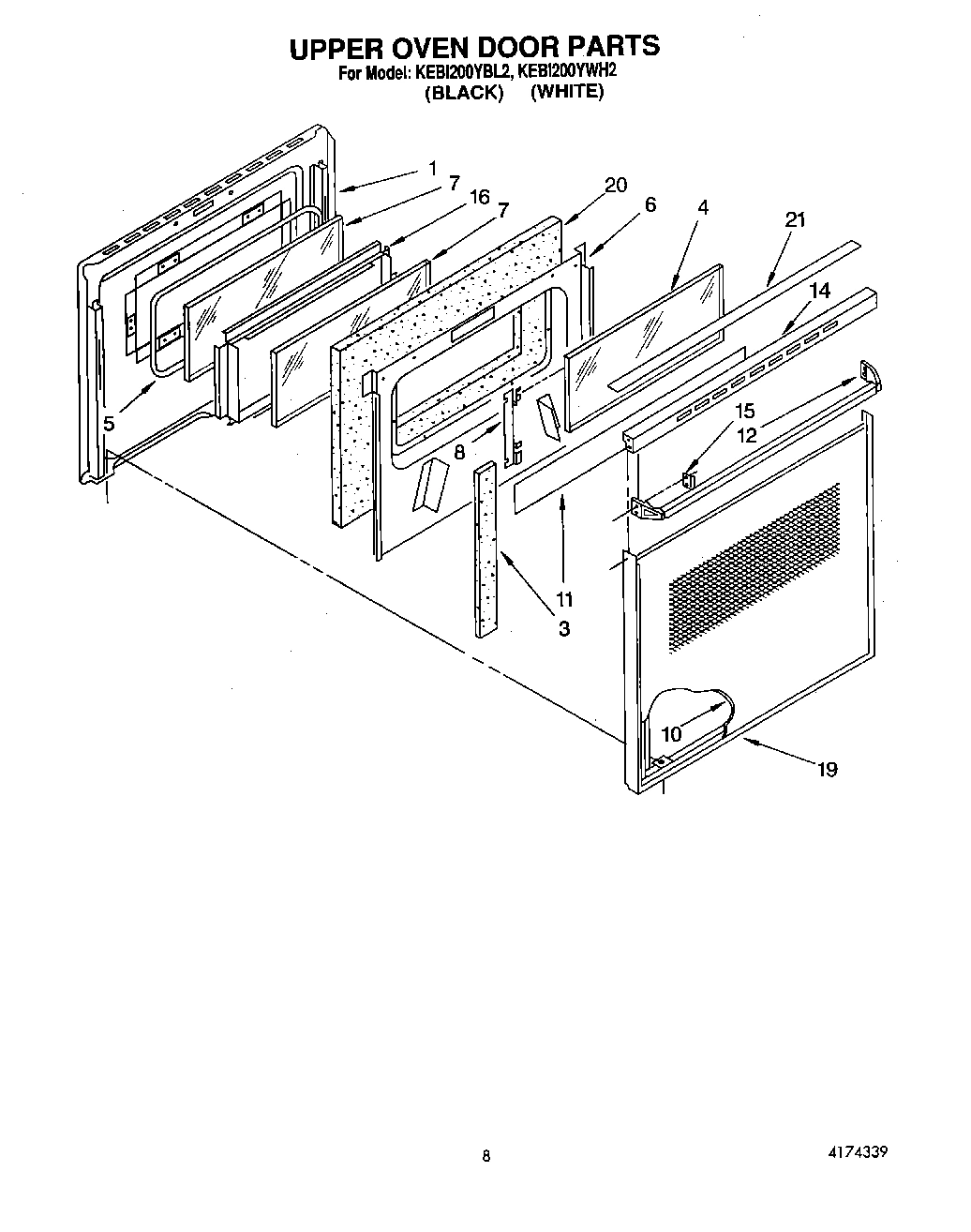 05 - UPPER OVEN DOOR