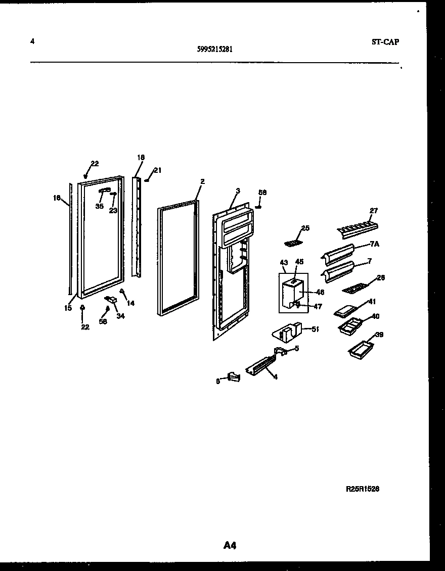03 - REFRIGERATOR DOOR PARTS