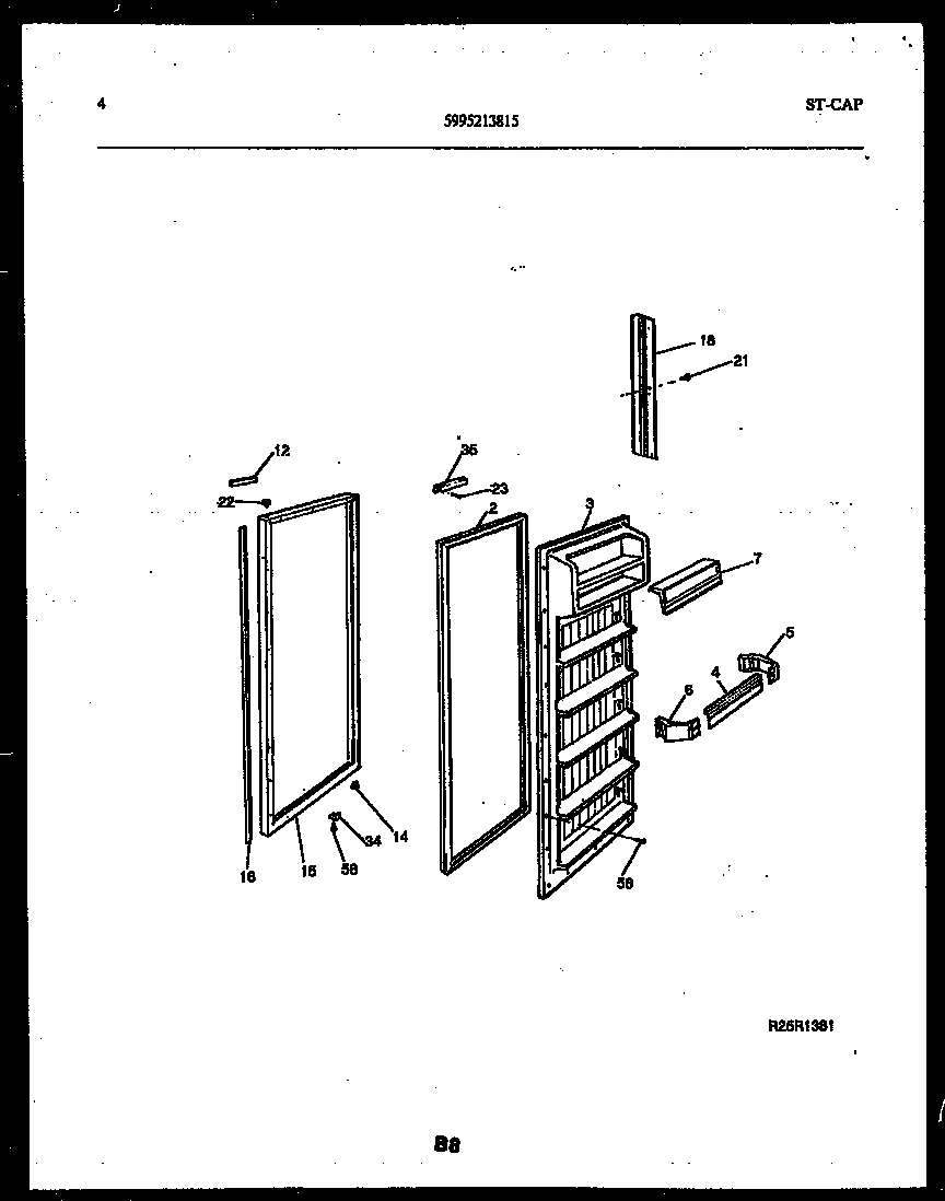 03 - REFRIGERATOR DOOR PARTS