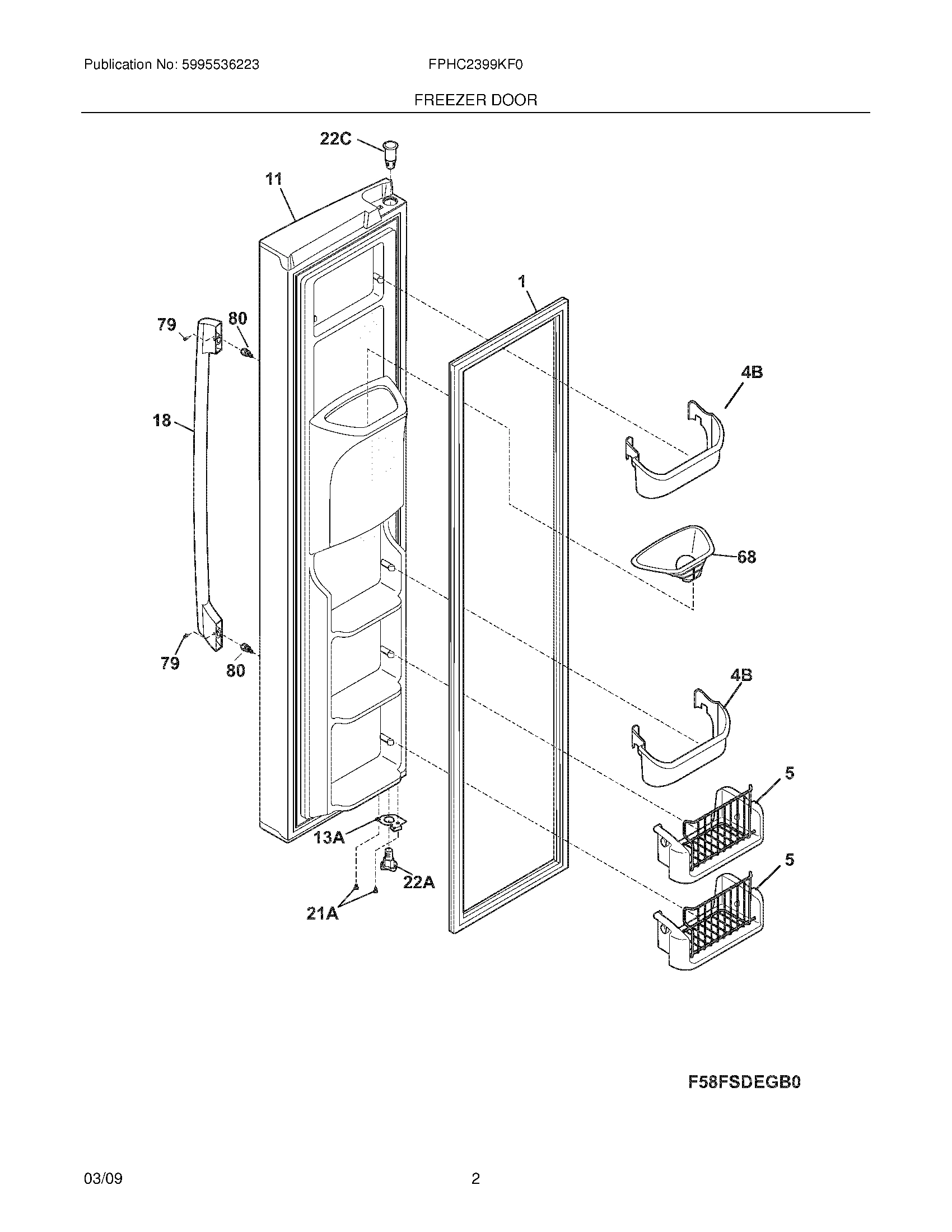 03 - FREEZER DOOR