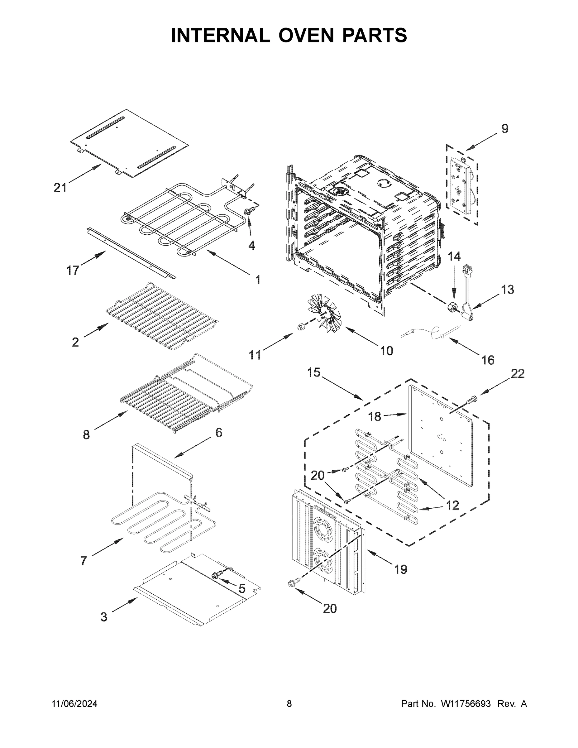 05 - INTERNAL OVEN PARTS