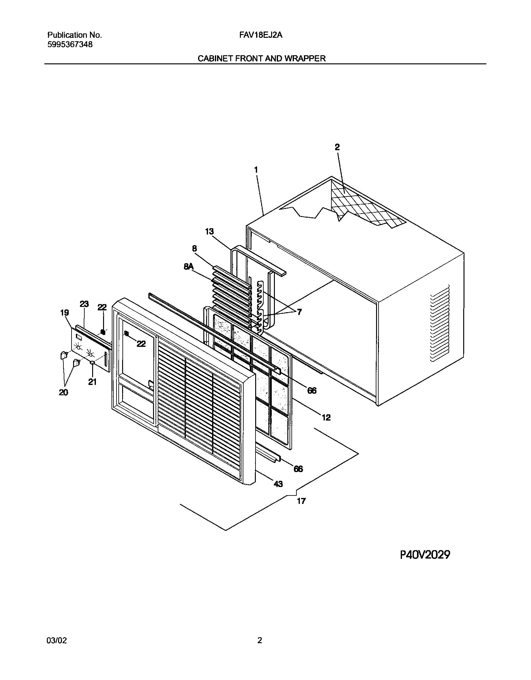 03 - CABINET FRONT AND WRAPPER