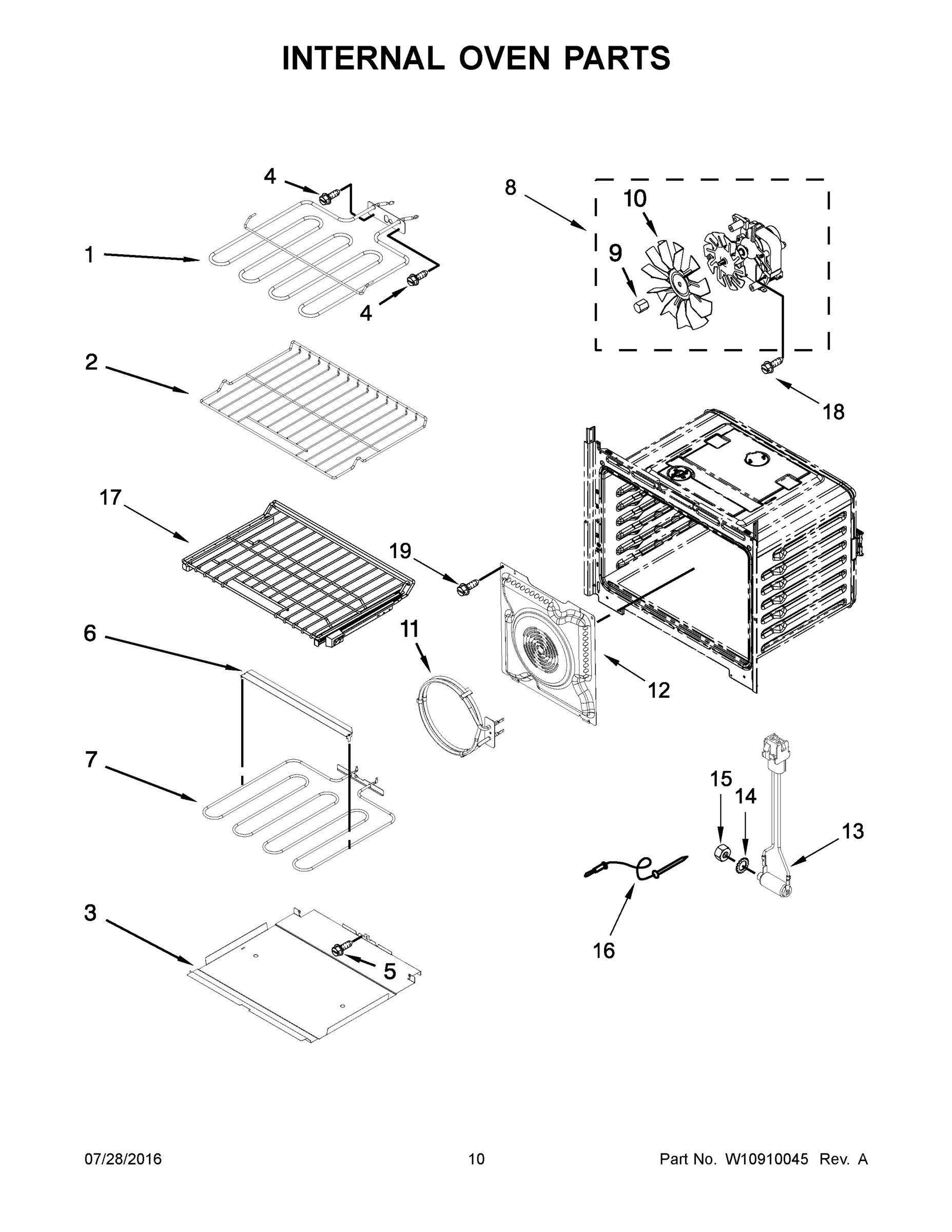 06 - INTERNAL OVEN PARTS