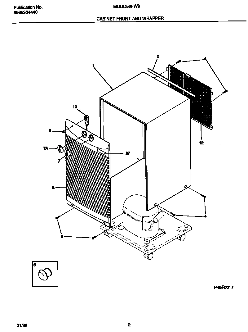 02 - CABINET FRONT AND WRAPPER