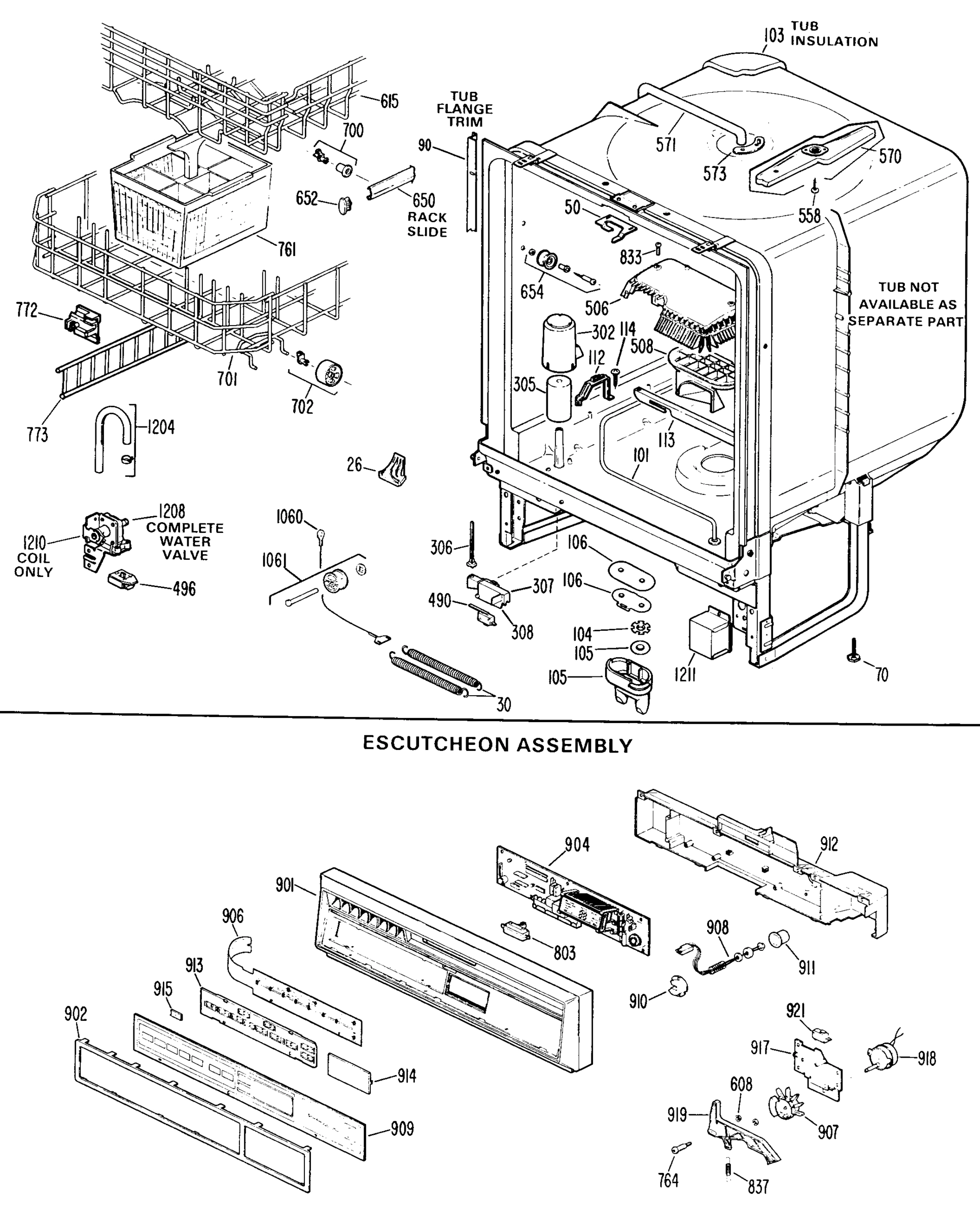 ESCUTCHEON ASSEMBLY