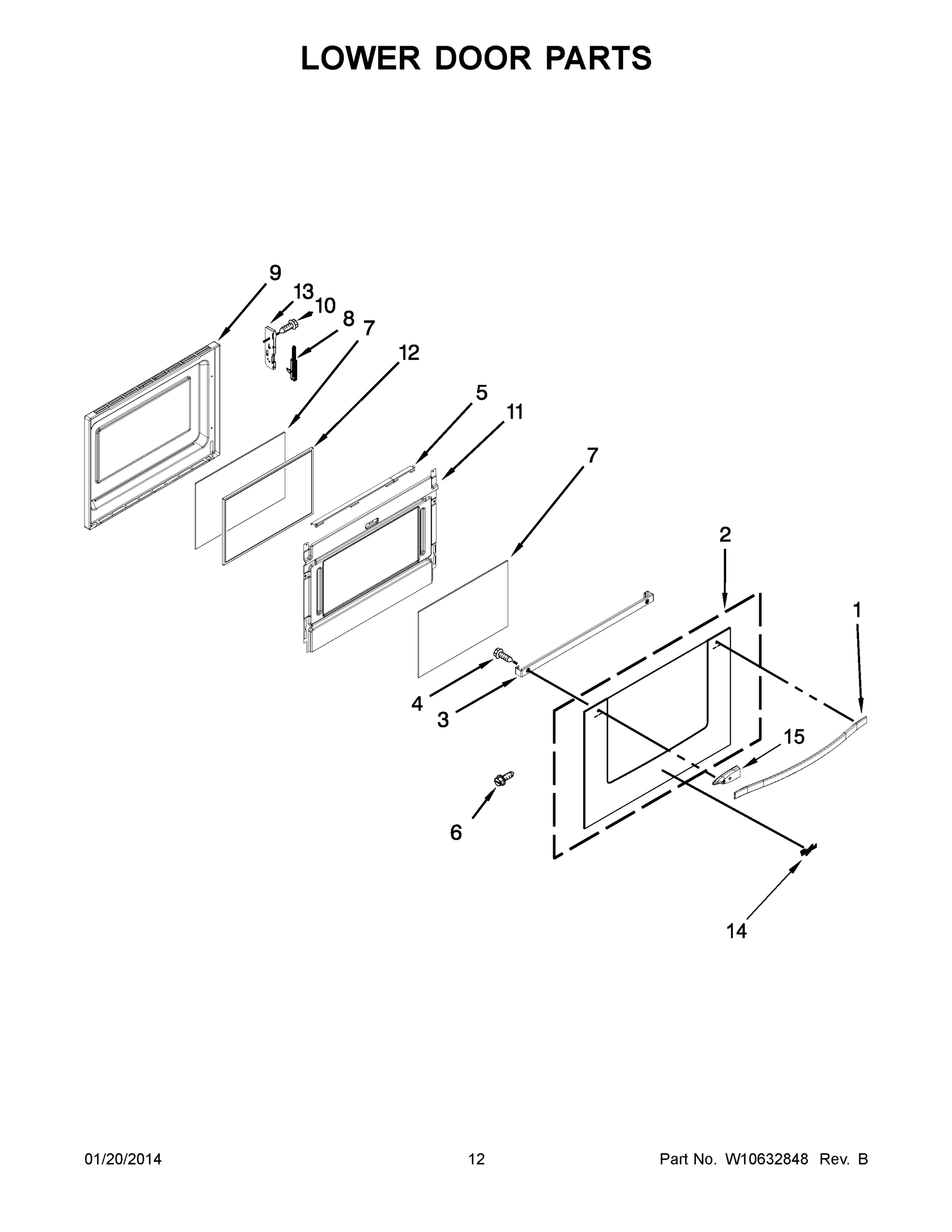 07 - LOWER DOOR PARTS