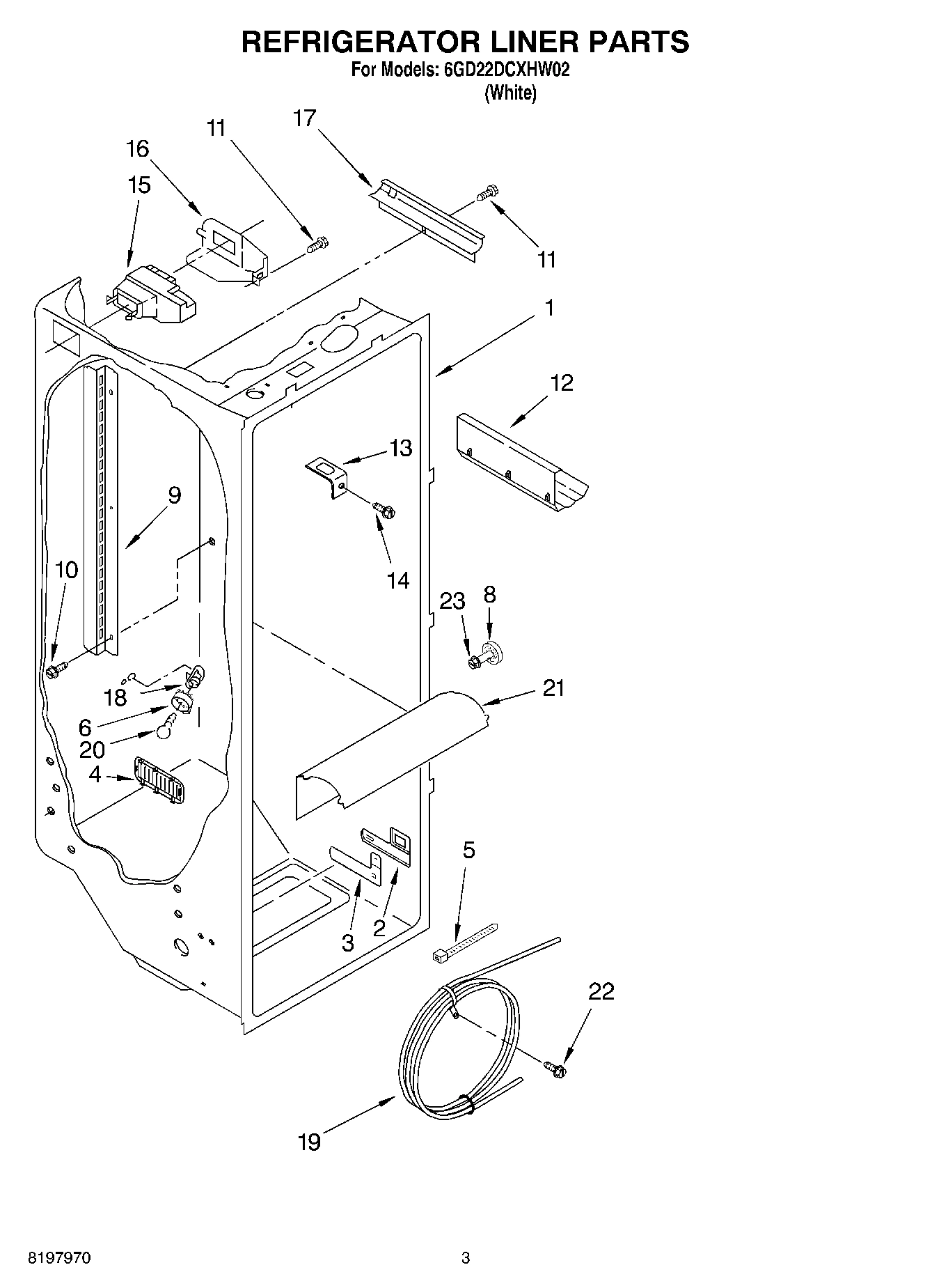 02 - REFRIGERATOR LINER