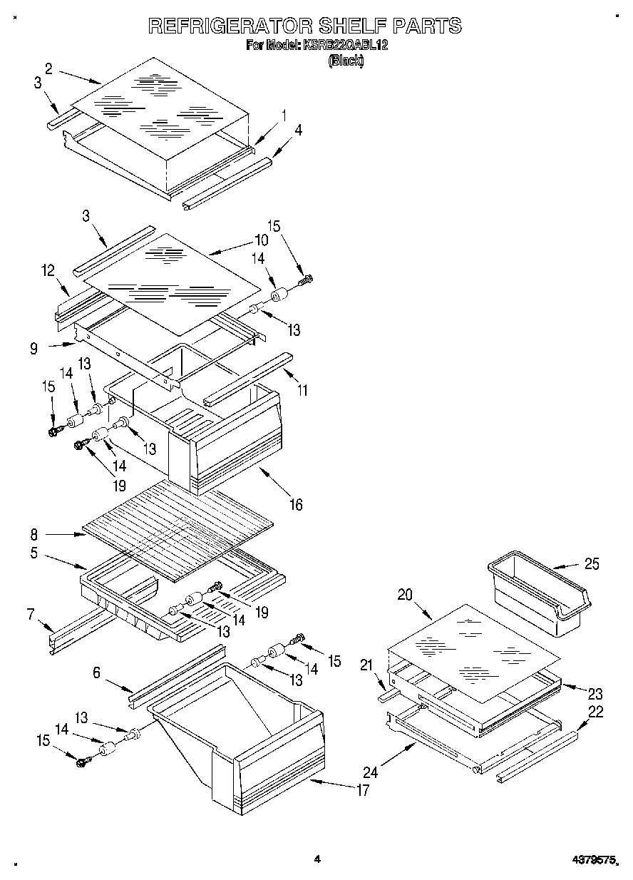 03 - REFRIGERATOR SHELF