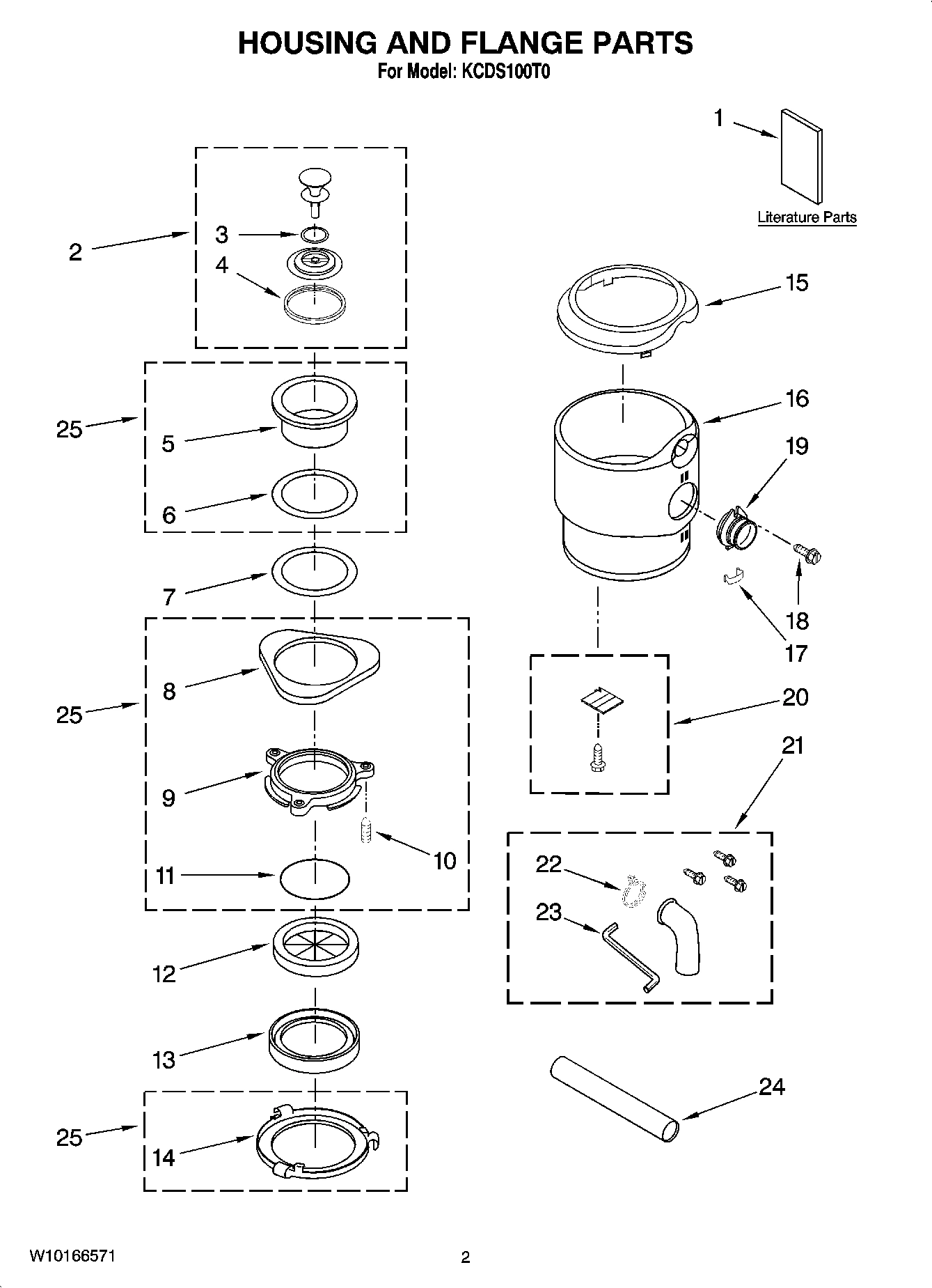 01 - HOUSING AND FLANGE PARTS