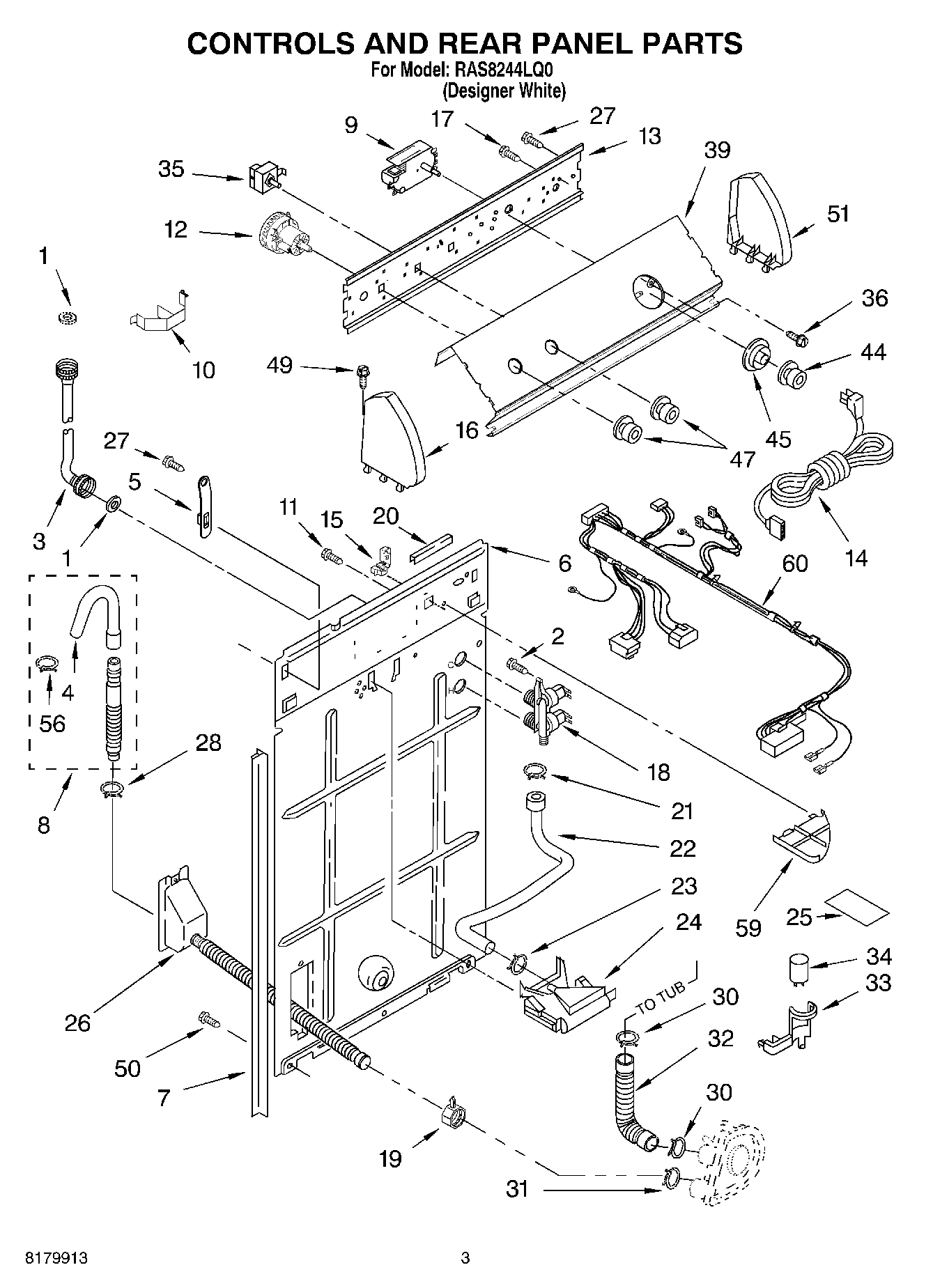02 - CONTROLS AND REAR PANEL PARTS