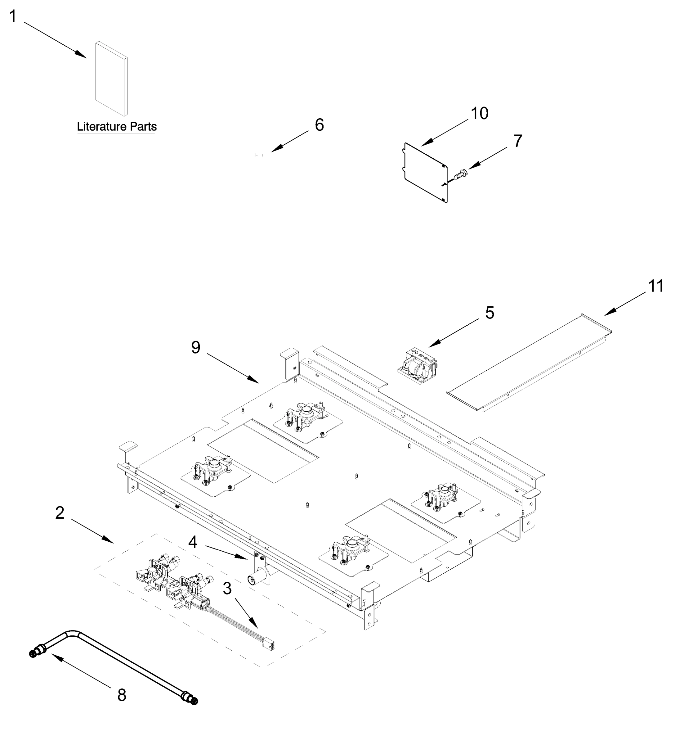 BURNER BOX PARTS