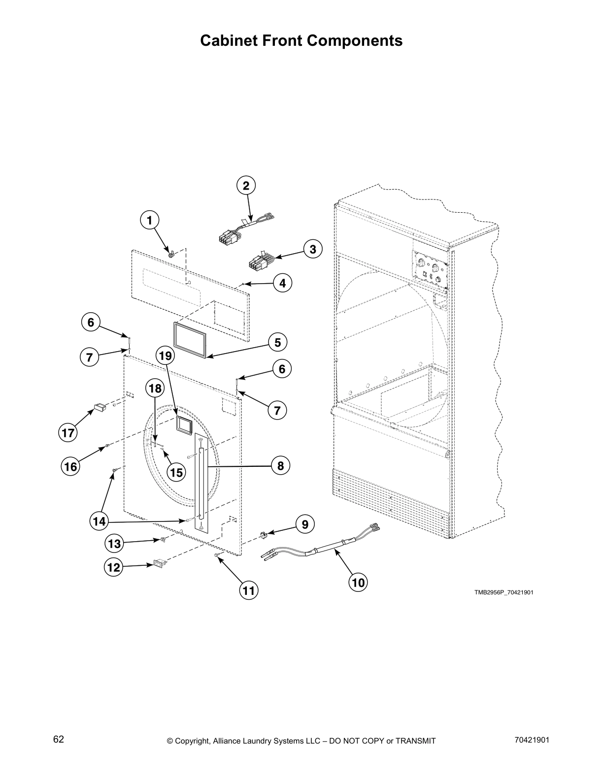 Cabinet Front Components